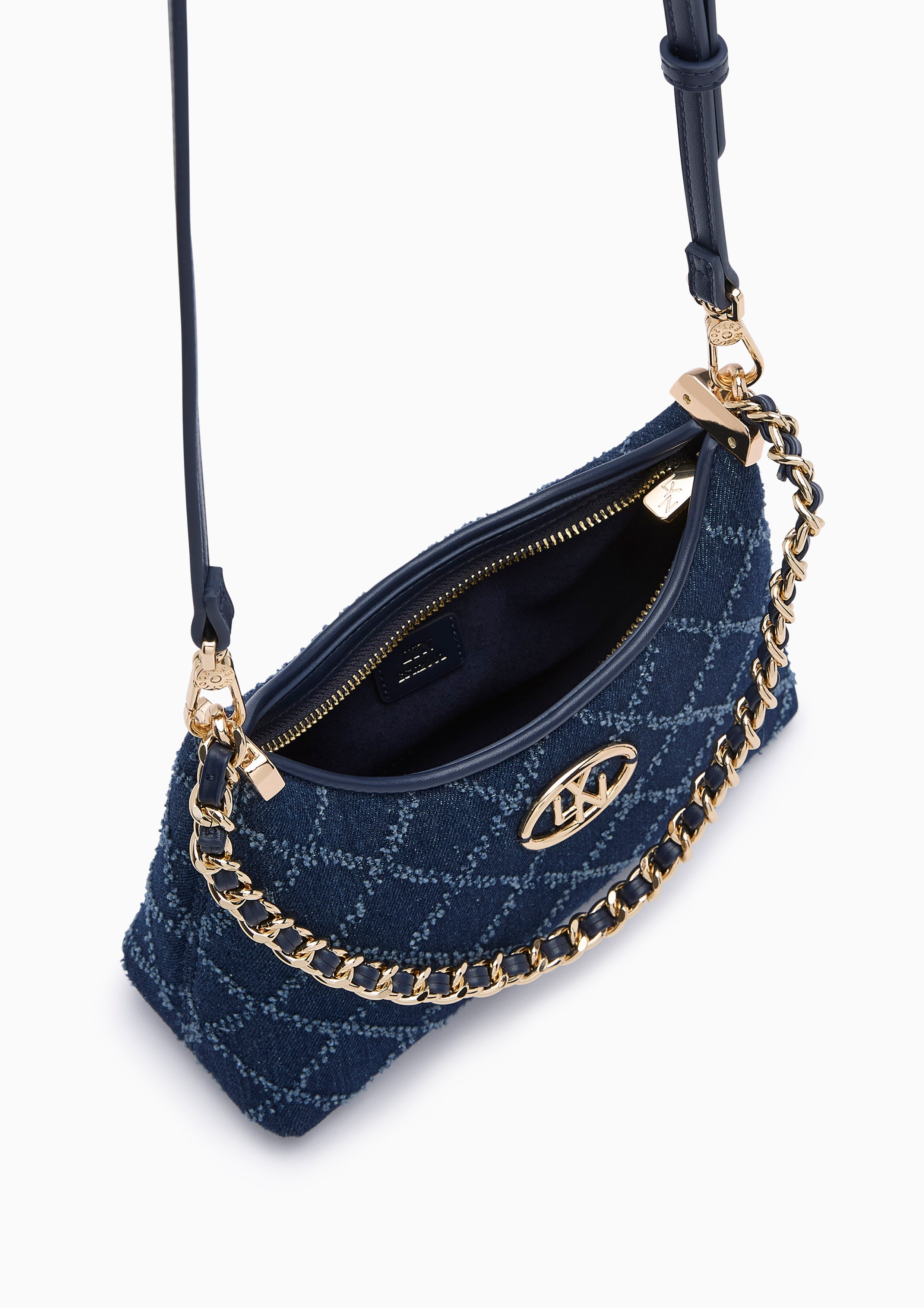 Rafina Handle Handbag - Blue Variation 2