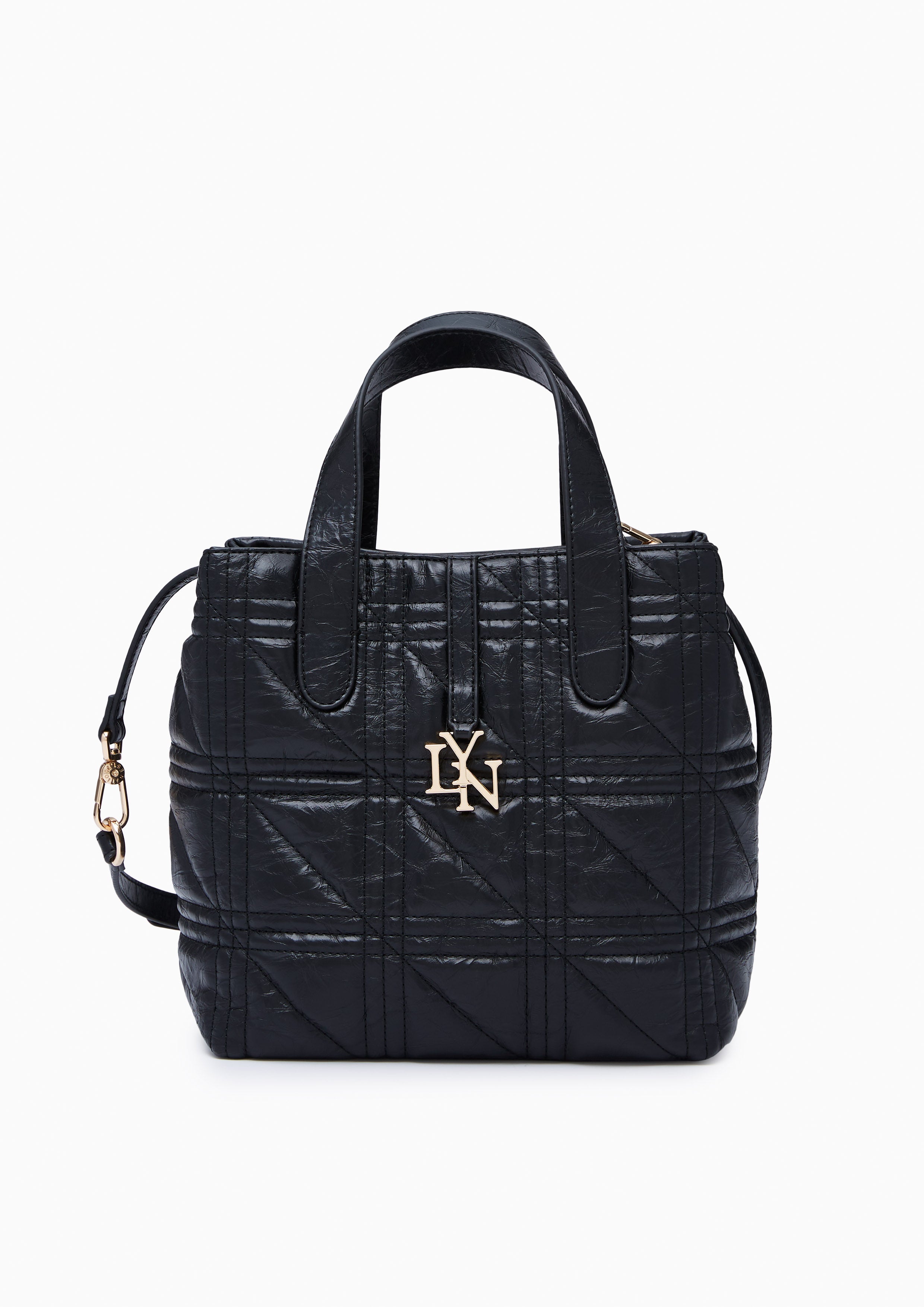 Daniela Tiny Tote Bag - Black