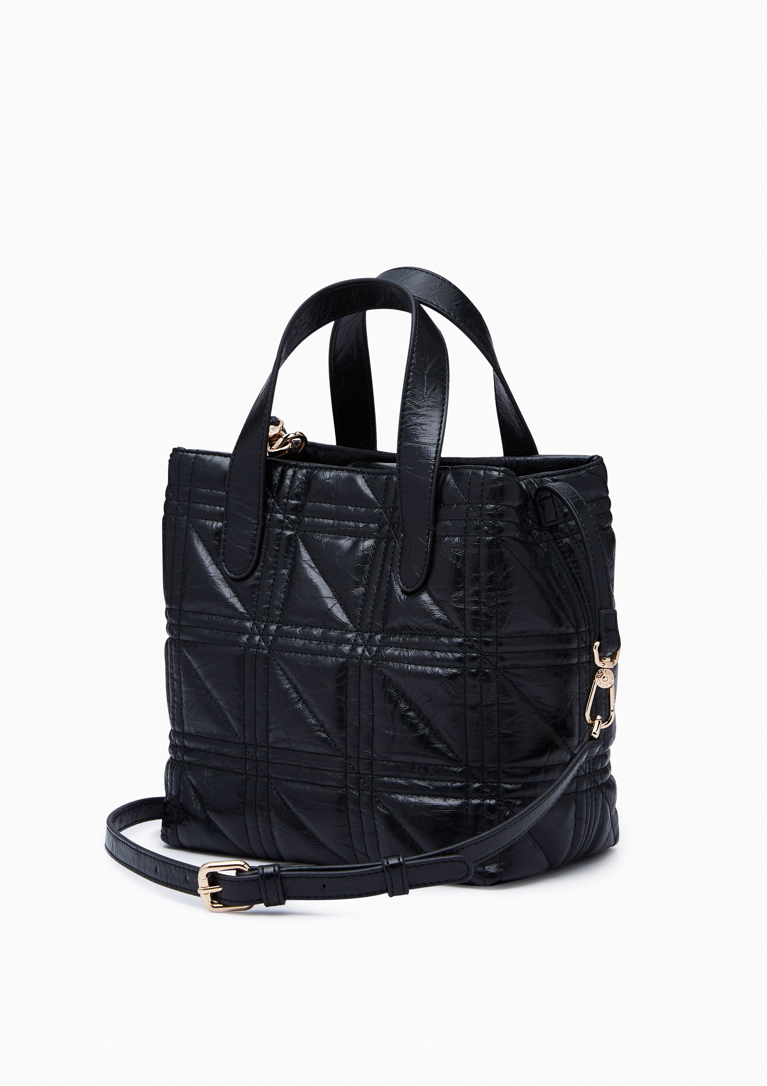 Daniela Tiny Tote Bag - Black