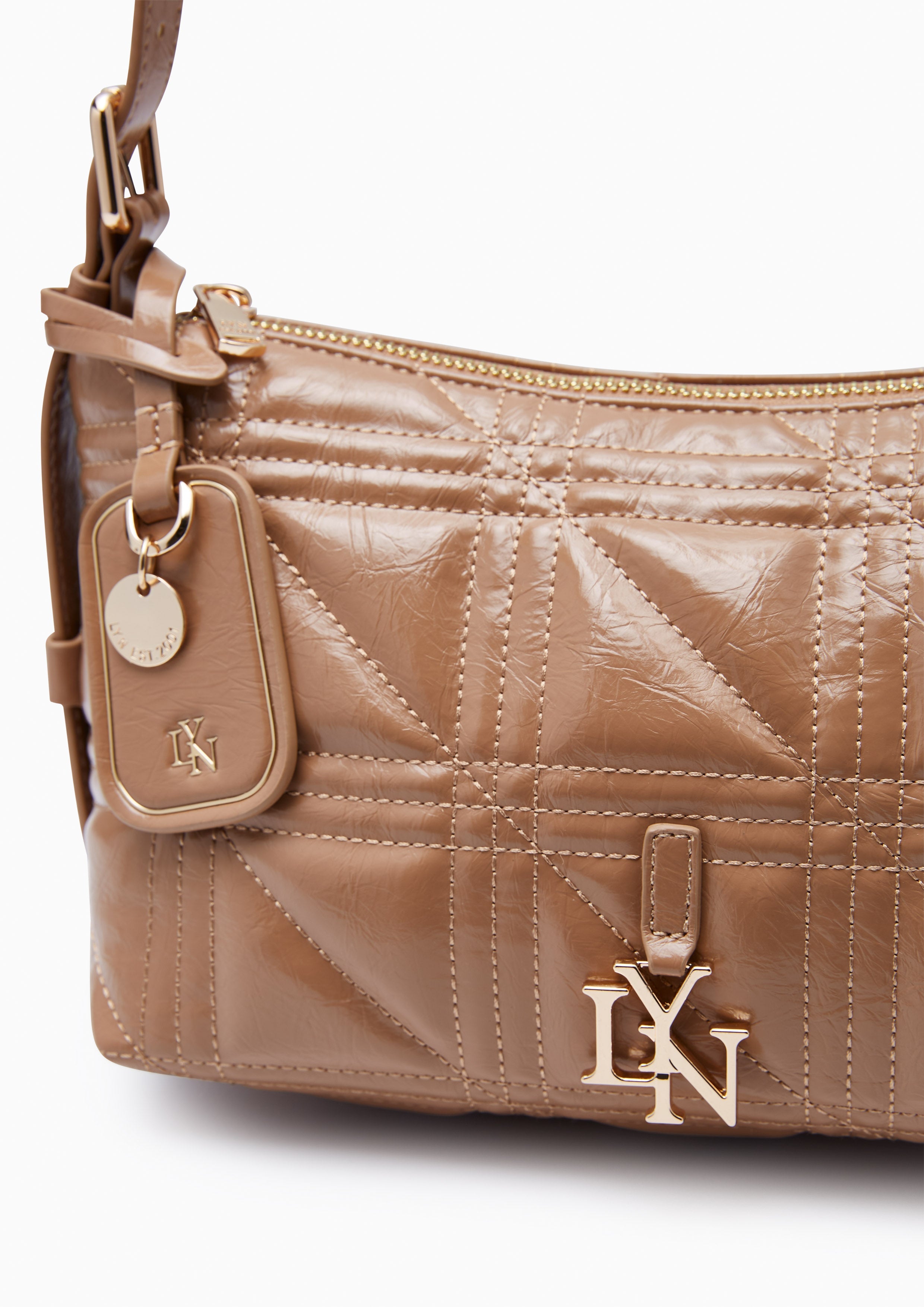 Daniela  M Shoulder Bag - Brown