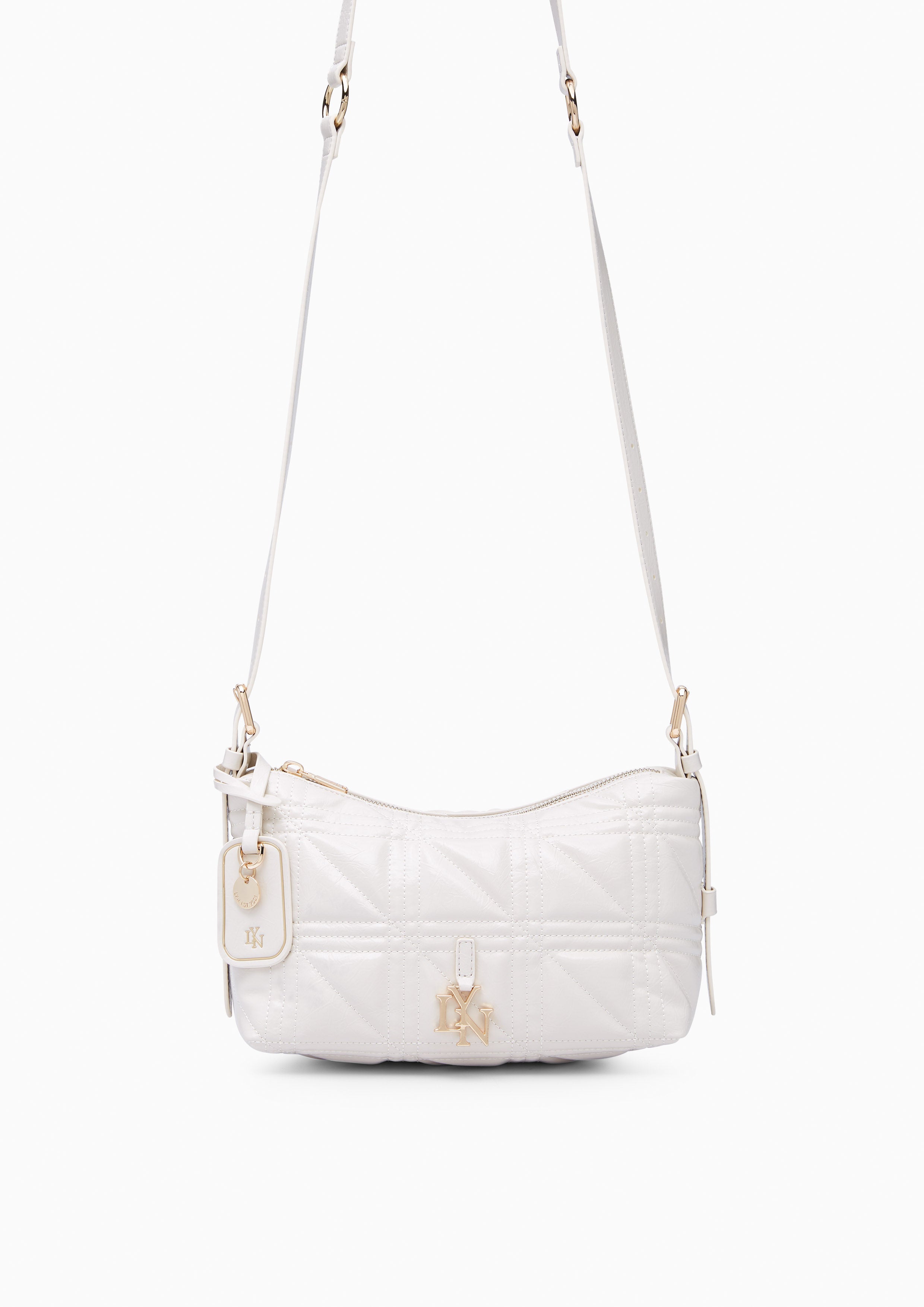 Daniela  M Shoulder Bag - White