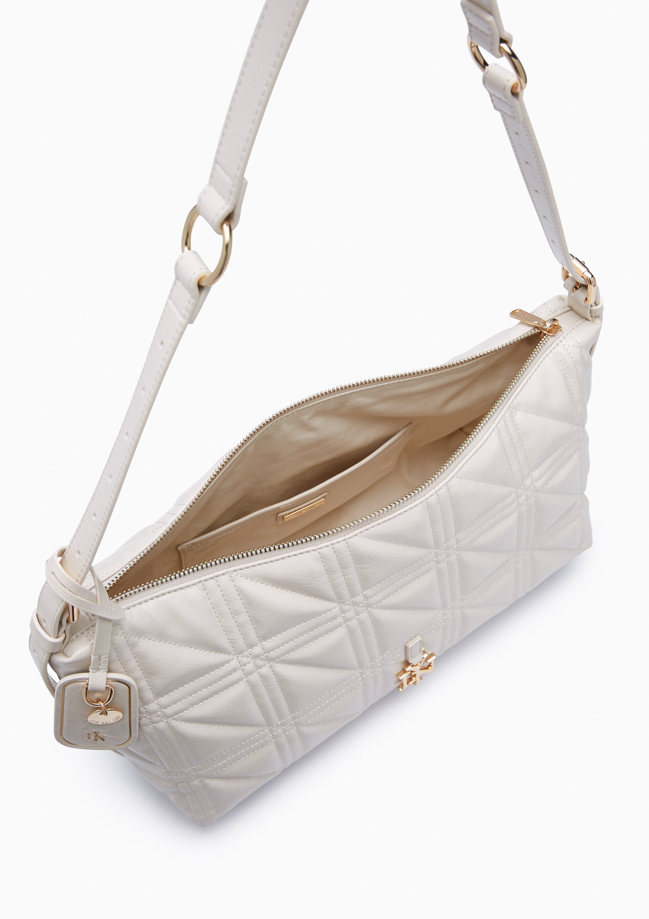Daniela  Xl Shoulder Bag - Ivory