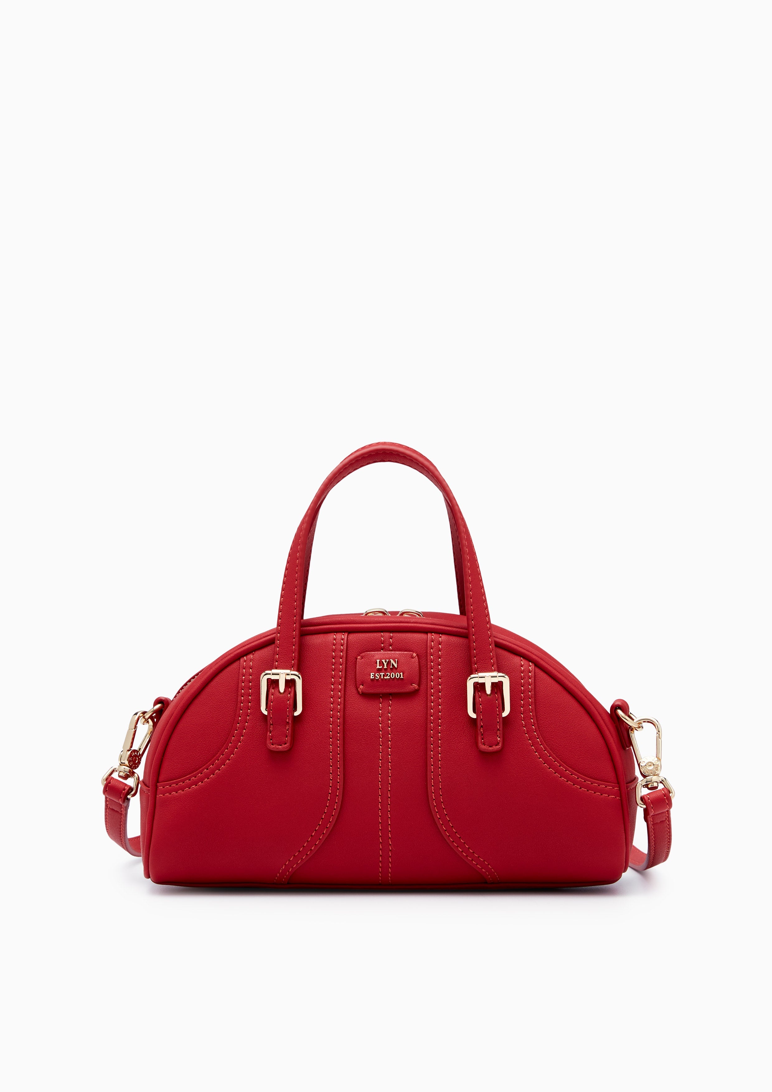 Dandi Top Handle Handbag - Red
