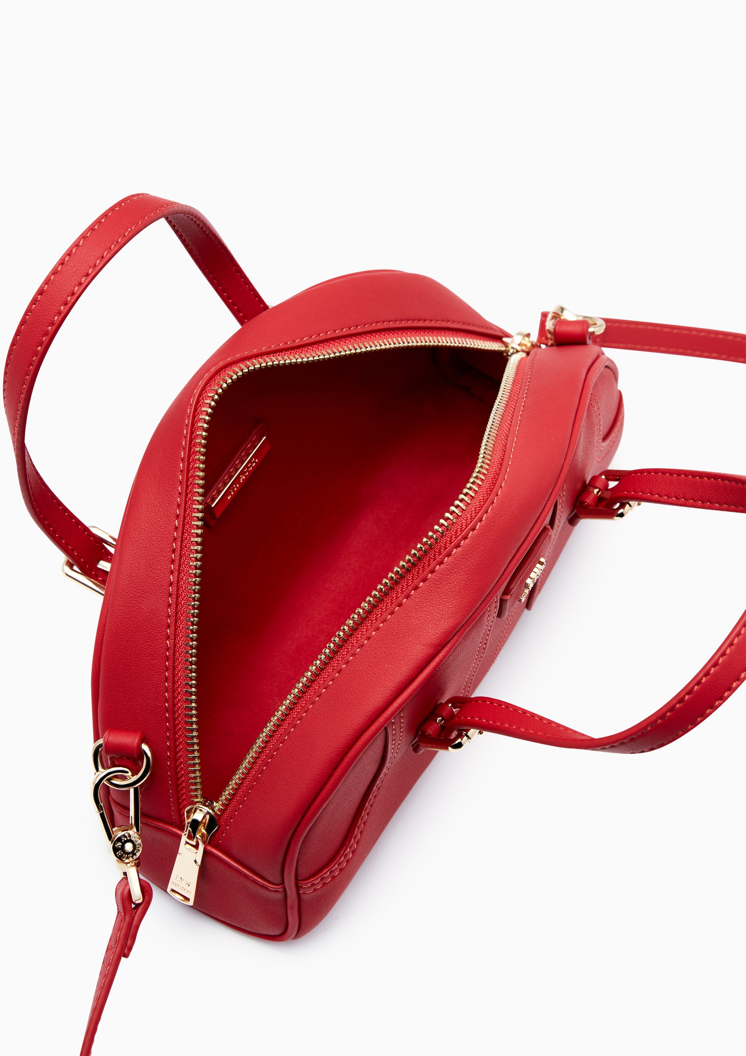 Dandi Top Handle Handbag - Red