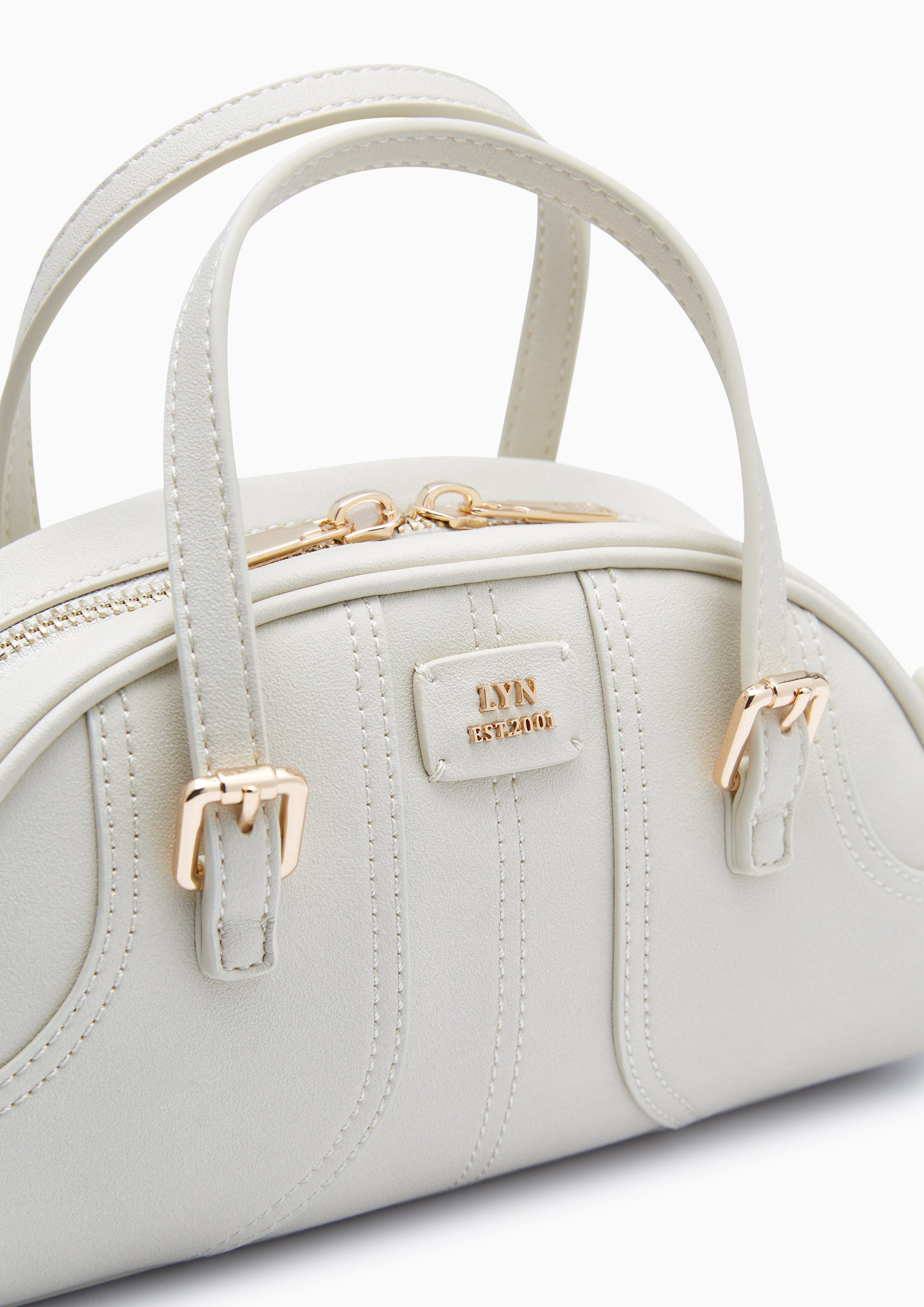 Dandi Top Handle Handbag - Ivory