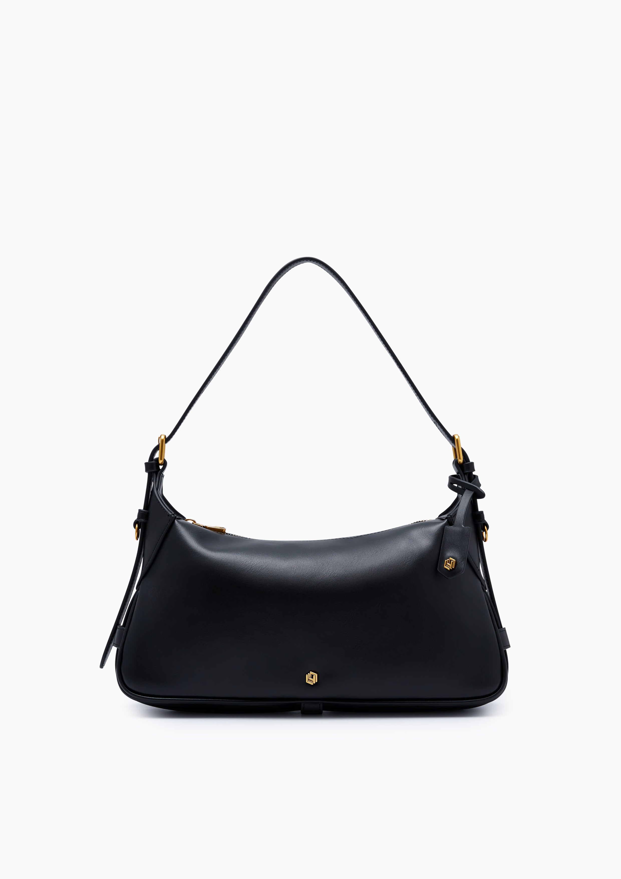 Gem Infinite M Shoulder Bag - Black