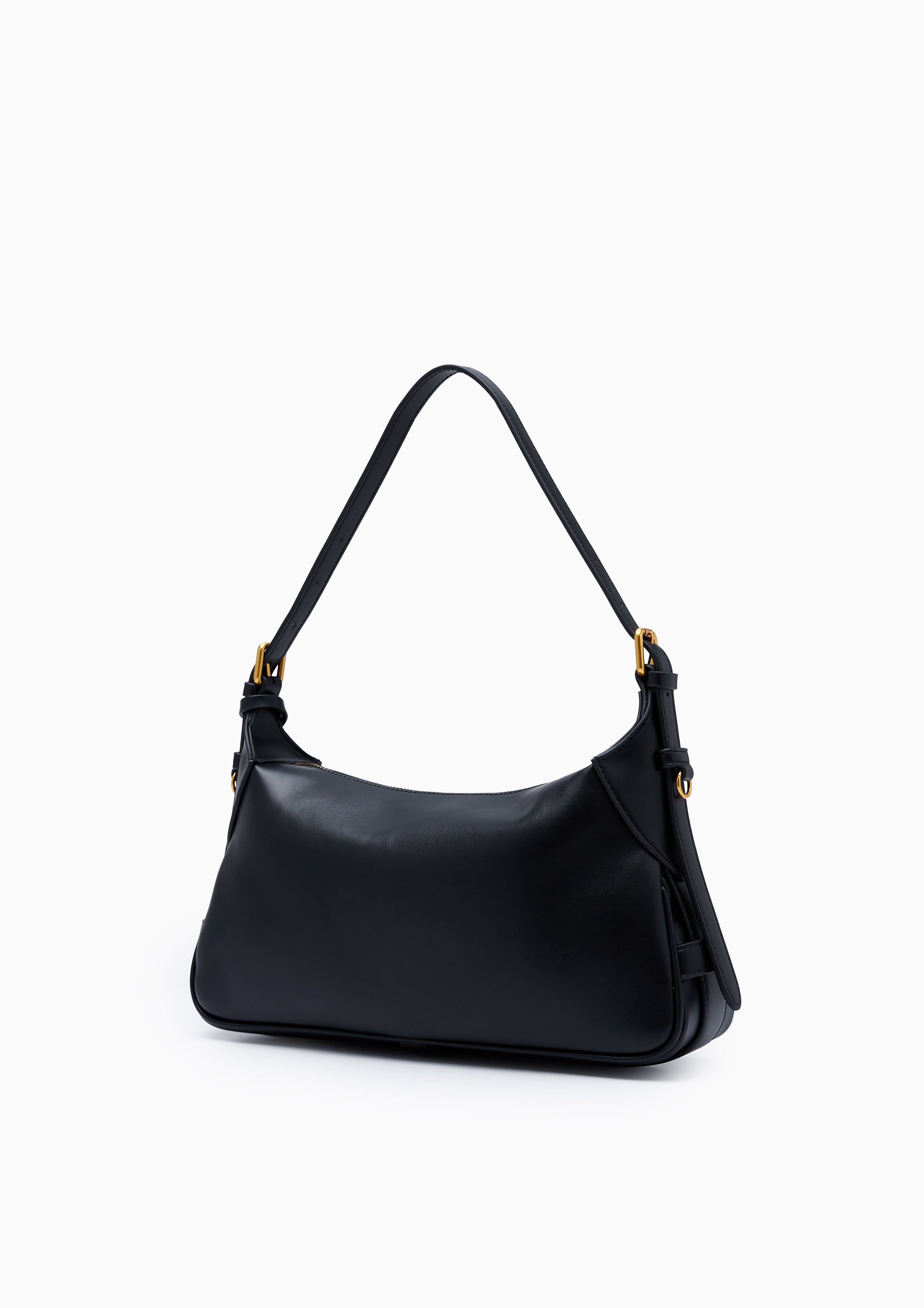 Gem Infinite M Shoulder Bag - Black