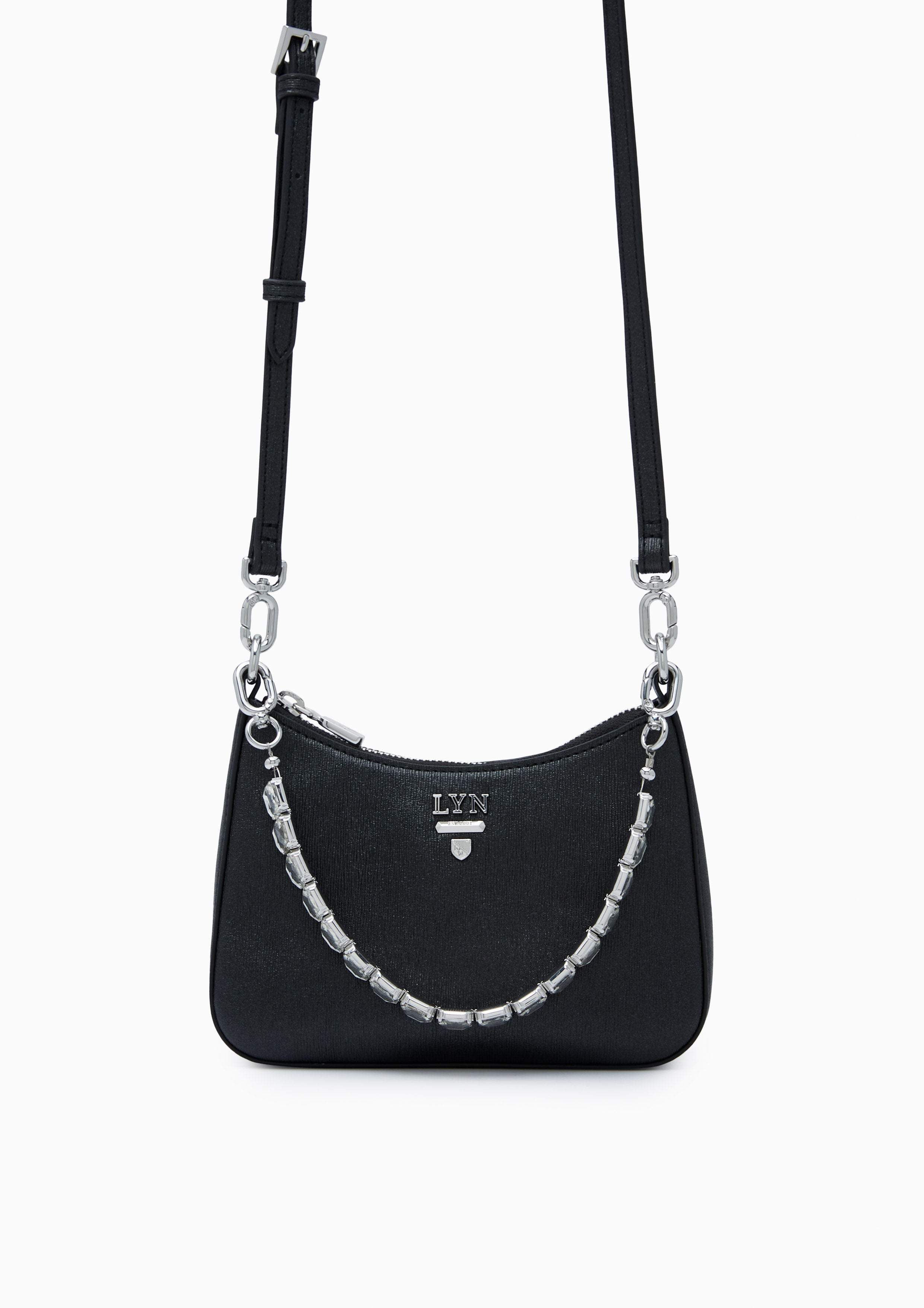 Re-Edit Gastby Rosee Xs Shoulder Bag - Glitter Black