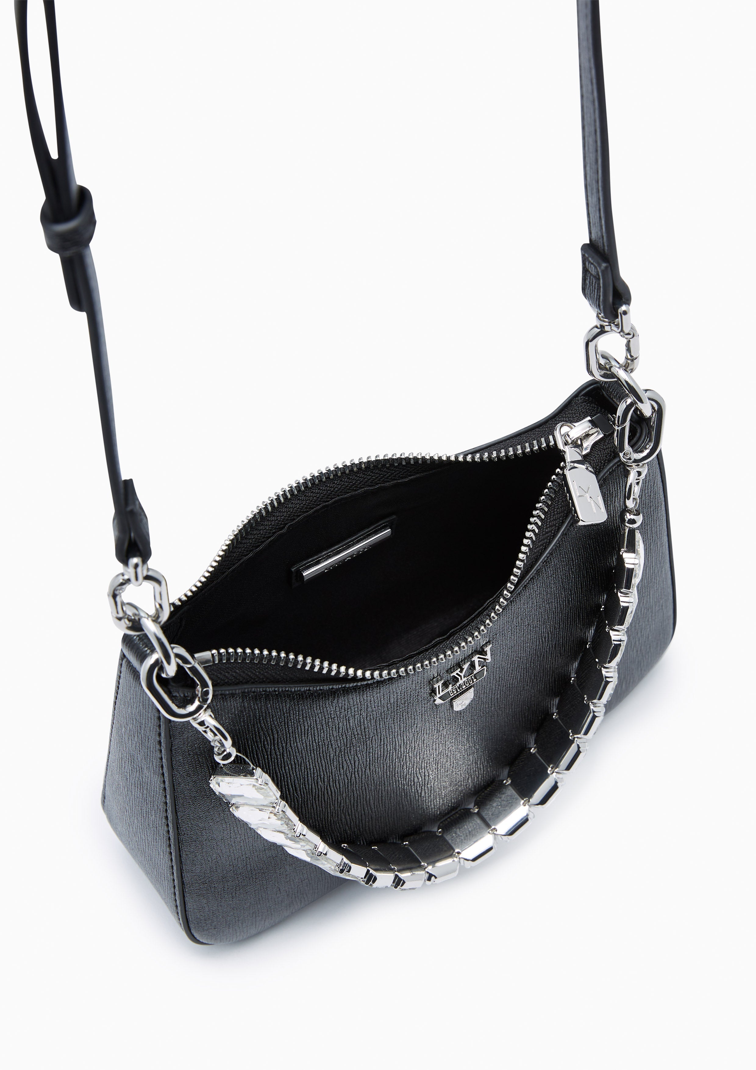 Re-Edit Gastby Rosee Xs Shoulder Bag - Glitter Black