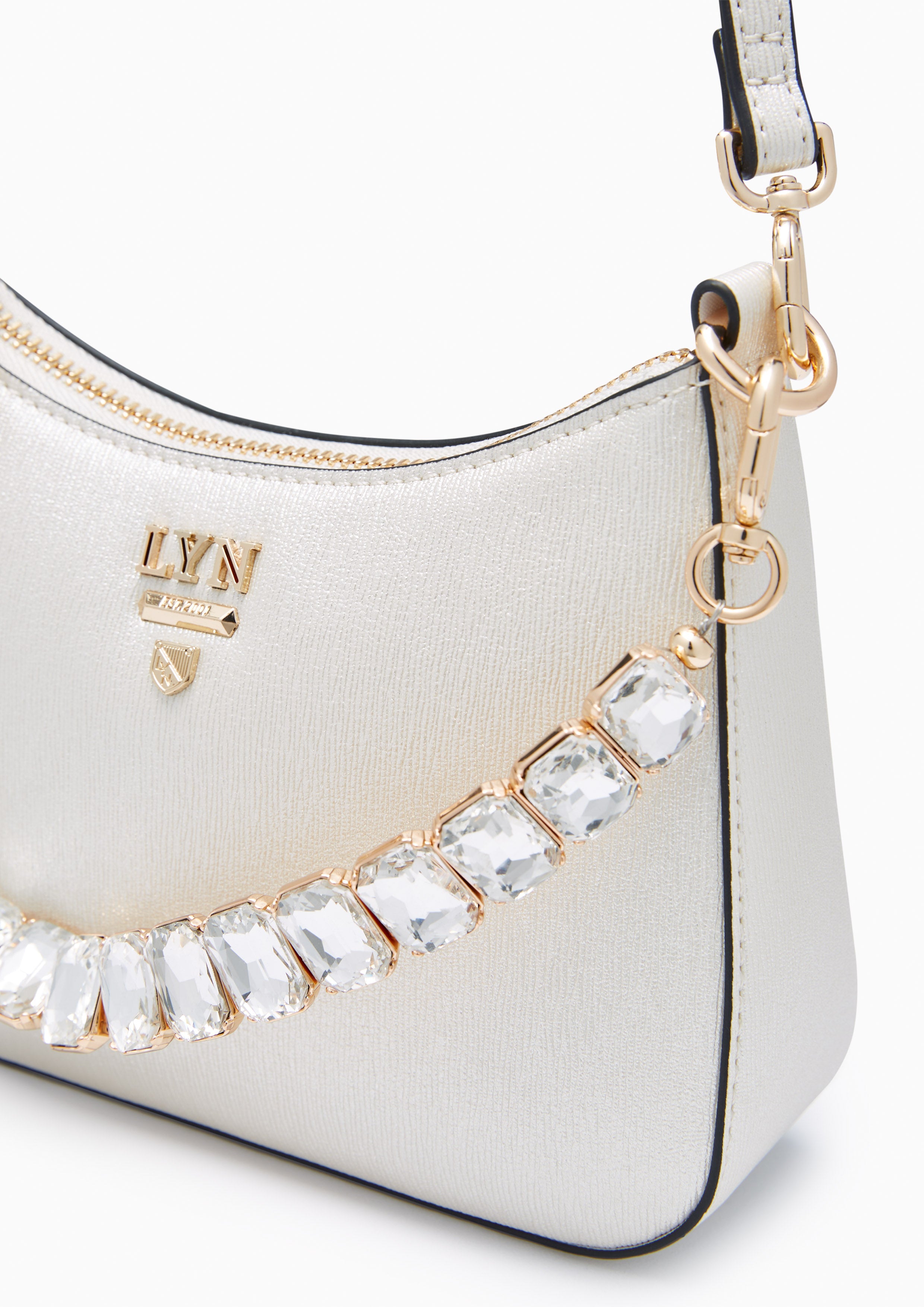 Re-Edit Gastby Rosee Xs Shoulder Bag - Glitter Gold Variation 2