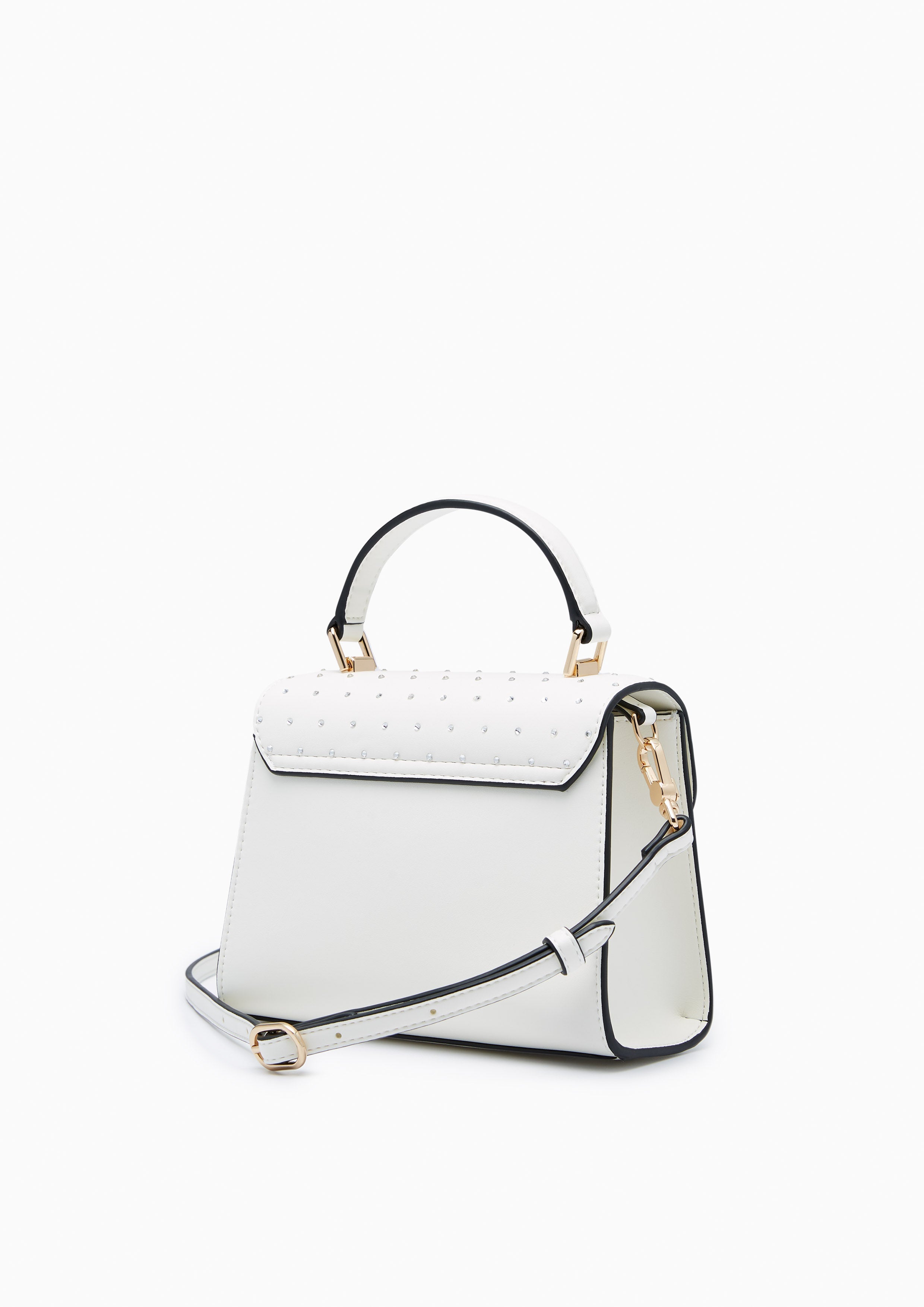 Nova Infinite Top Handle Handbag - Off-White