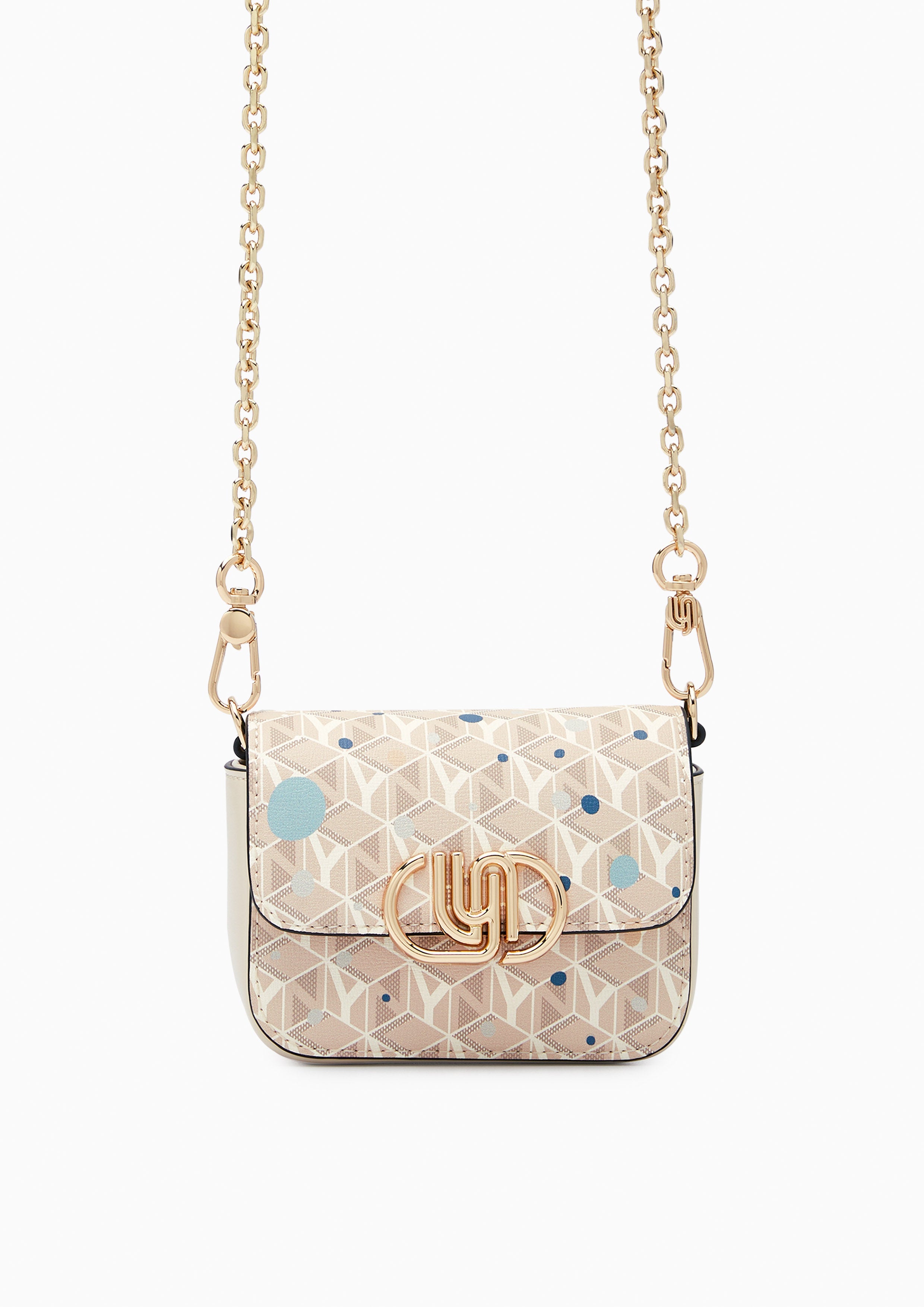 Nova Infinite Mini Crossbody Bag - Printed Beige