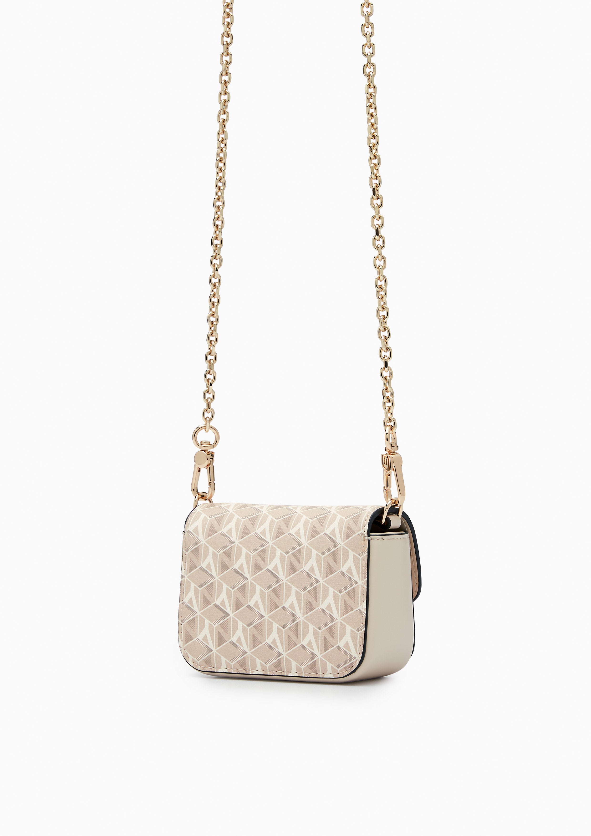 Nova Infinite Mini Crossbody Bag - Printed Beige