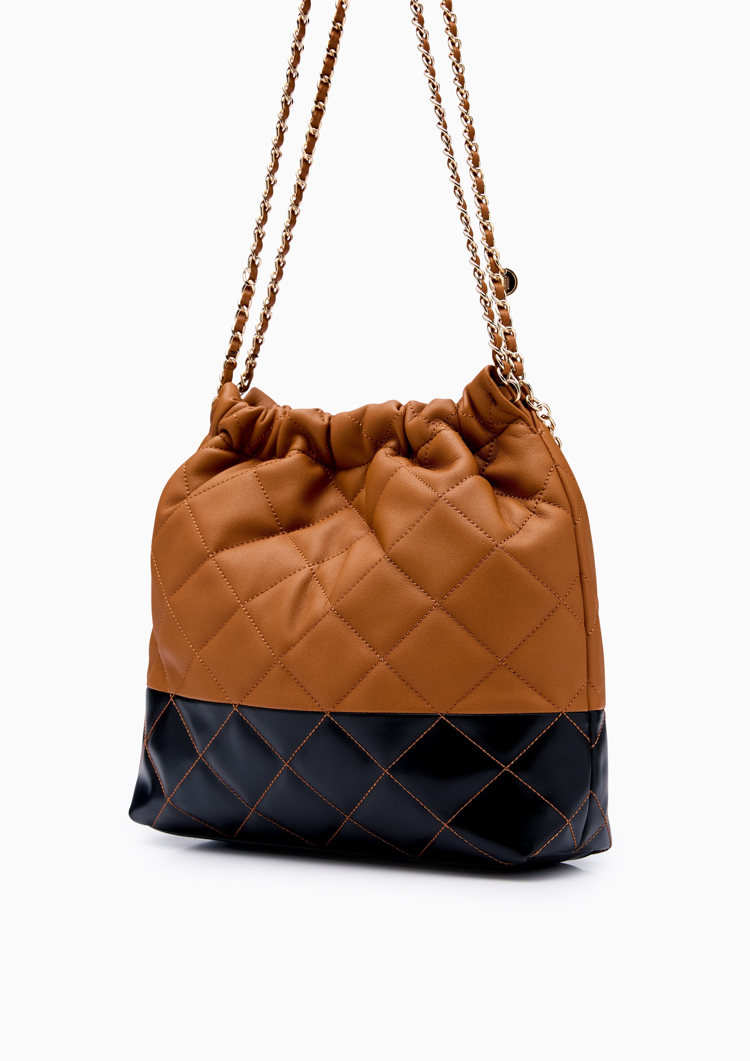 Monet Party Ii Infinite L Shoulder Bag - Brown