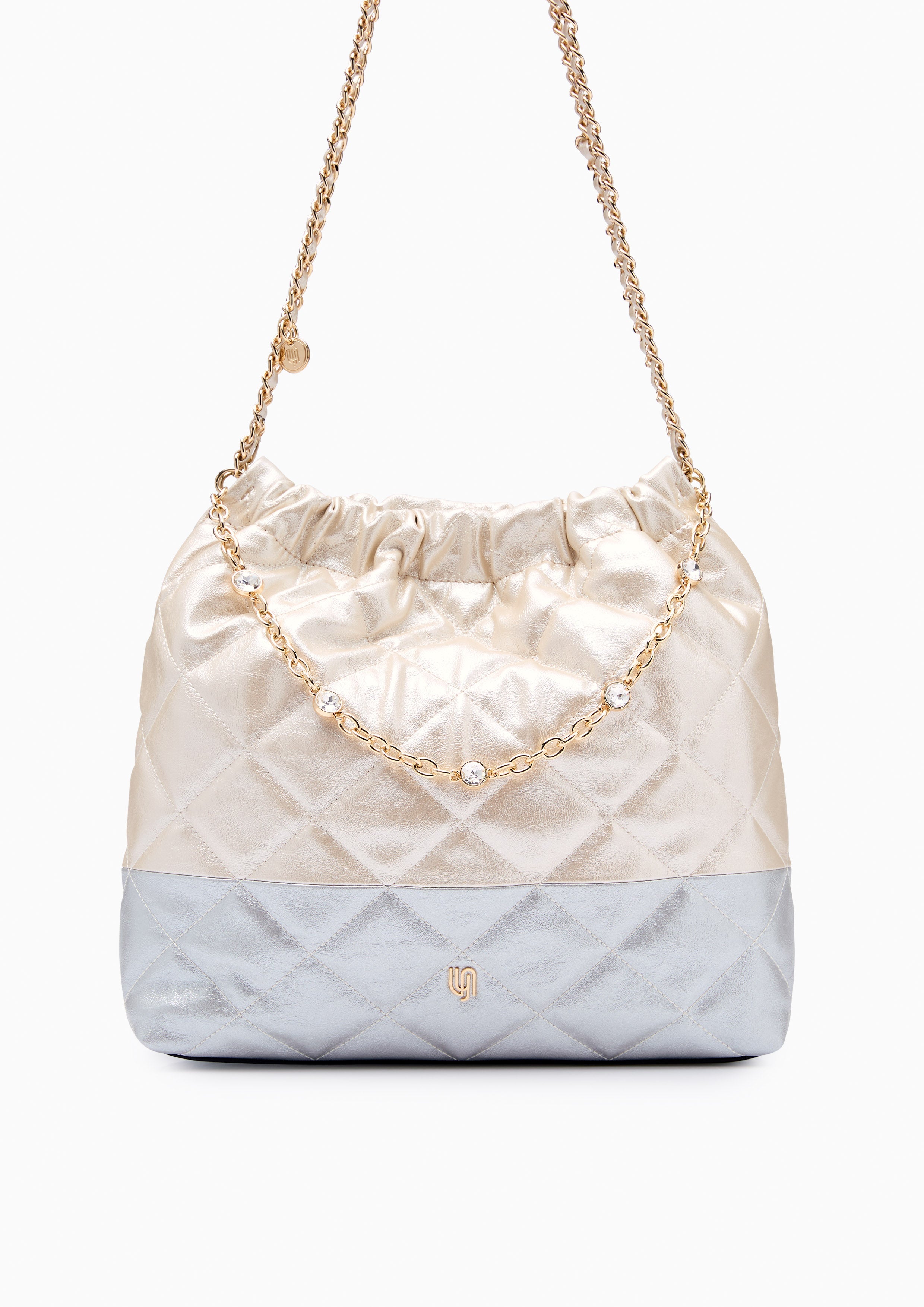 Monet Party Ii Infinite L Shoulder Bag - Gold