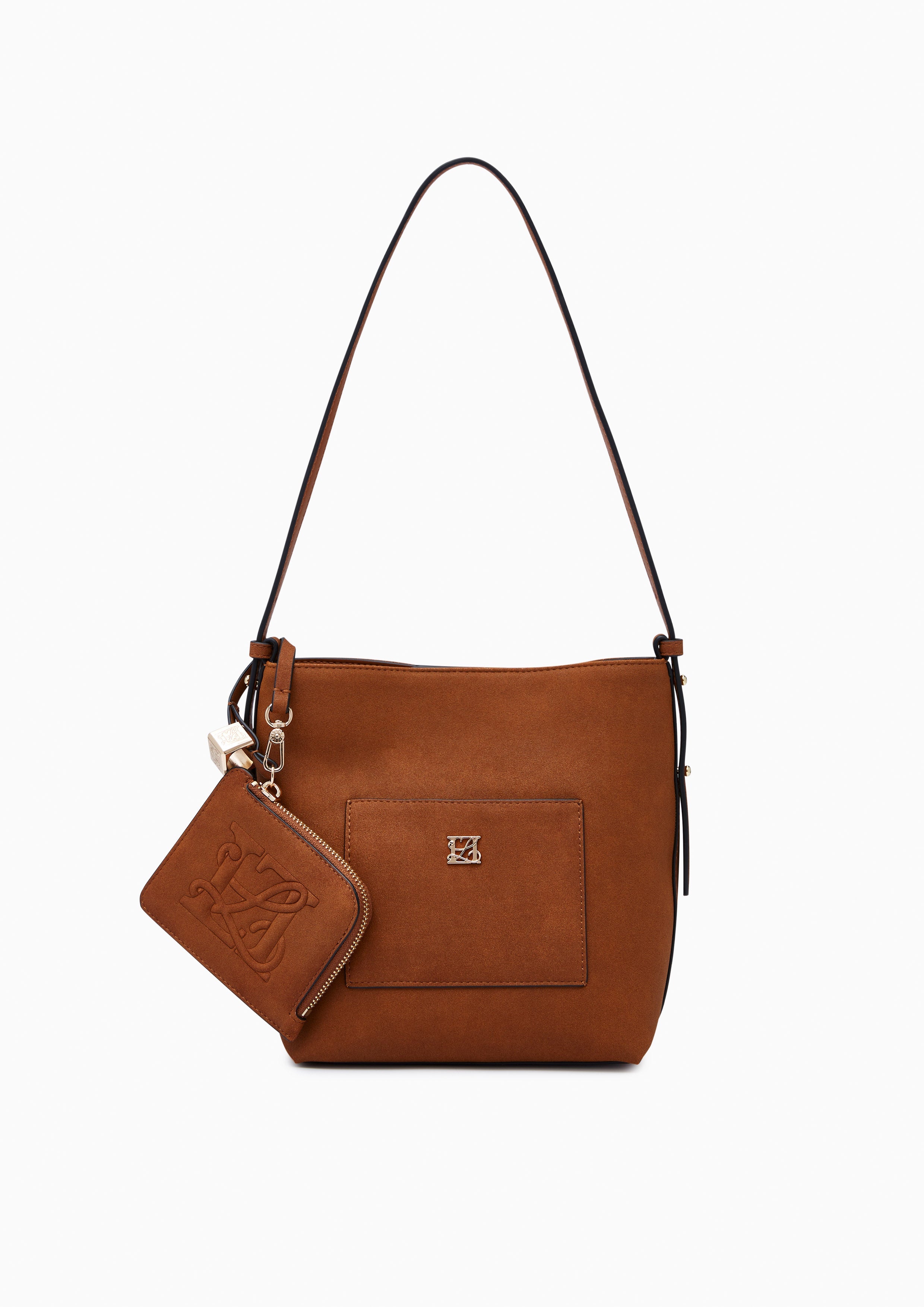 Pilar S Bucket Bag - Tan