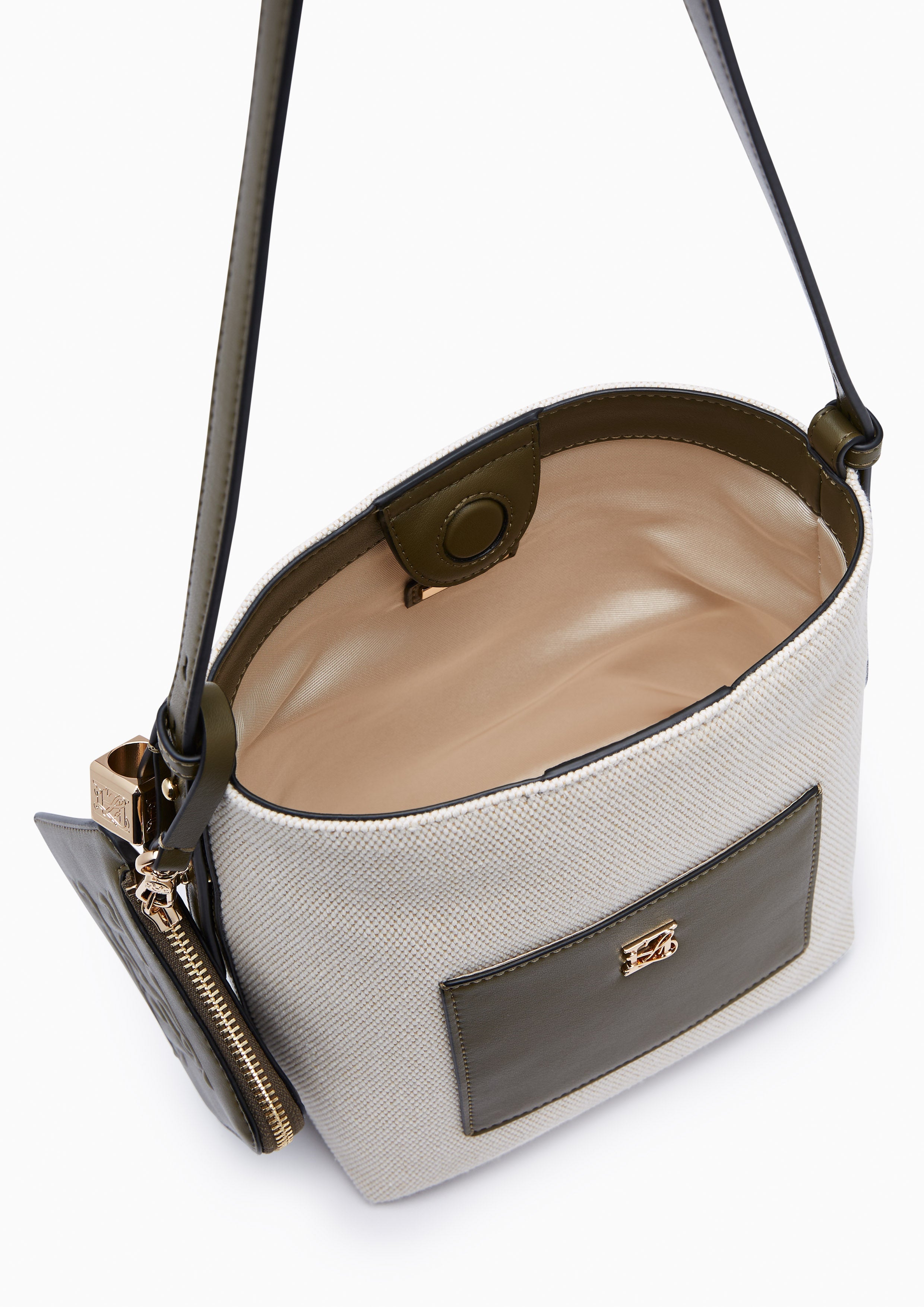 Pilar S Bucket Bag - Beige