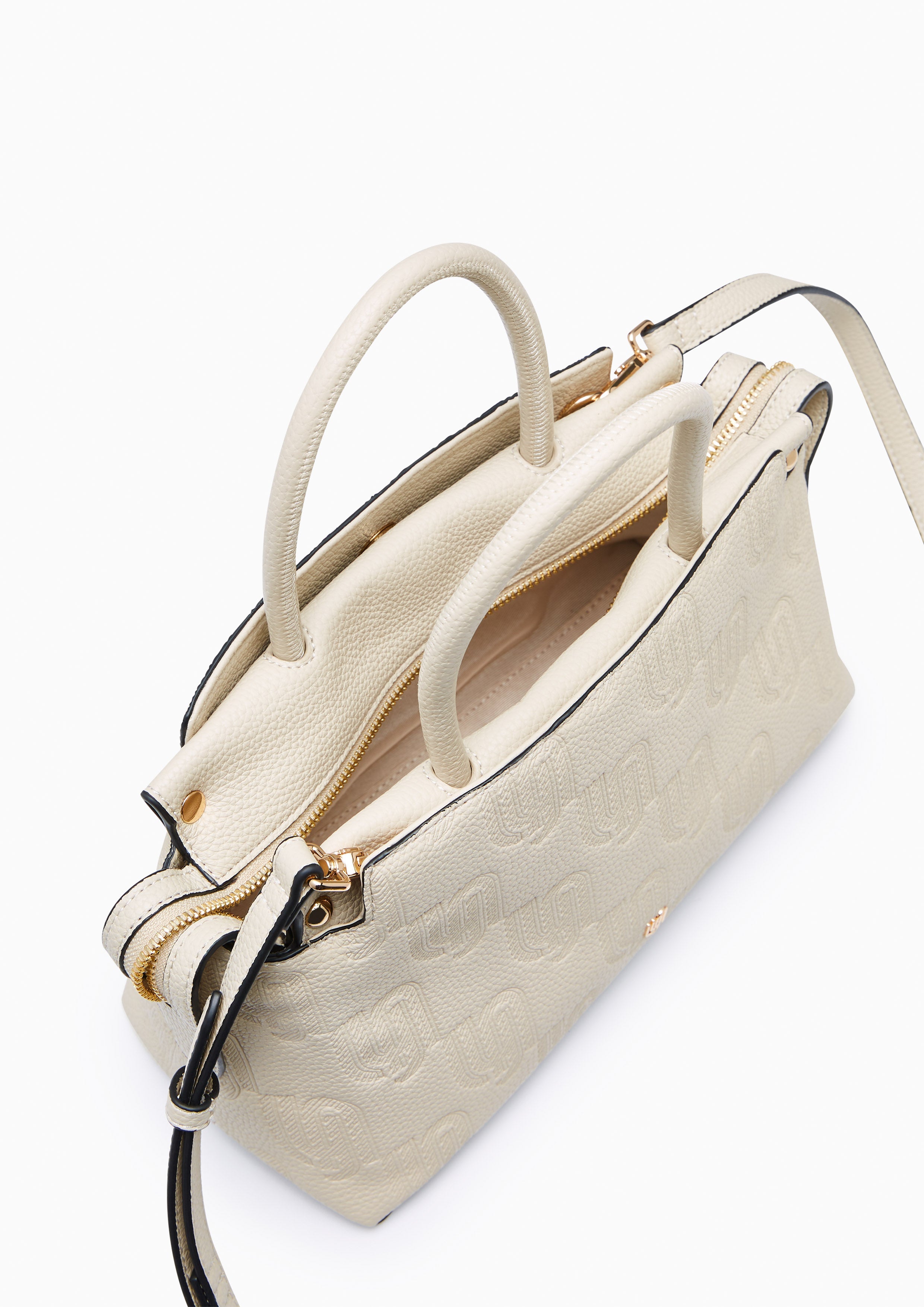 Blondie Infinite Top Handle M Handbag - Beige