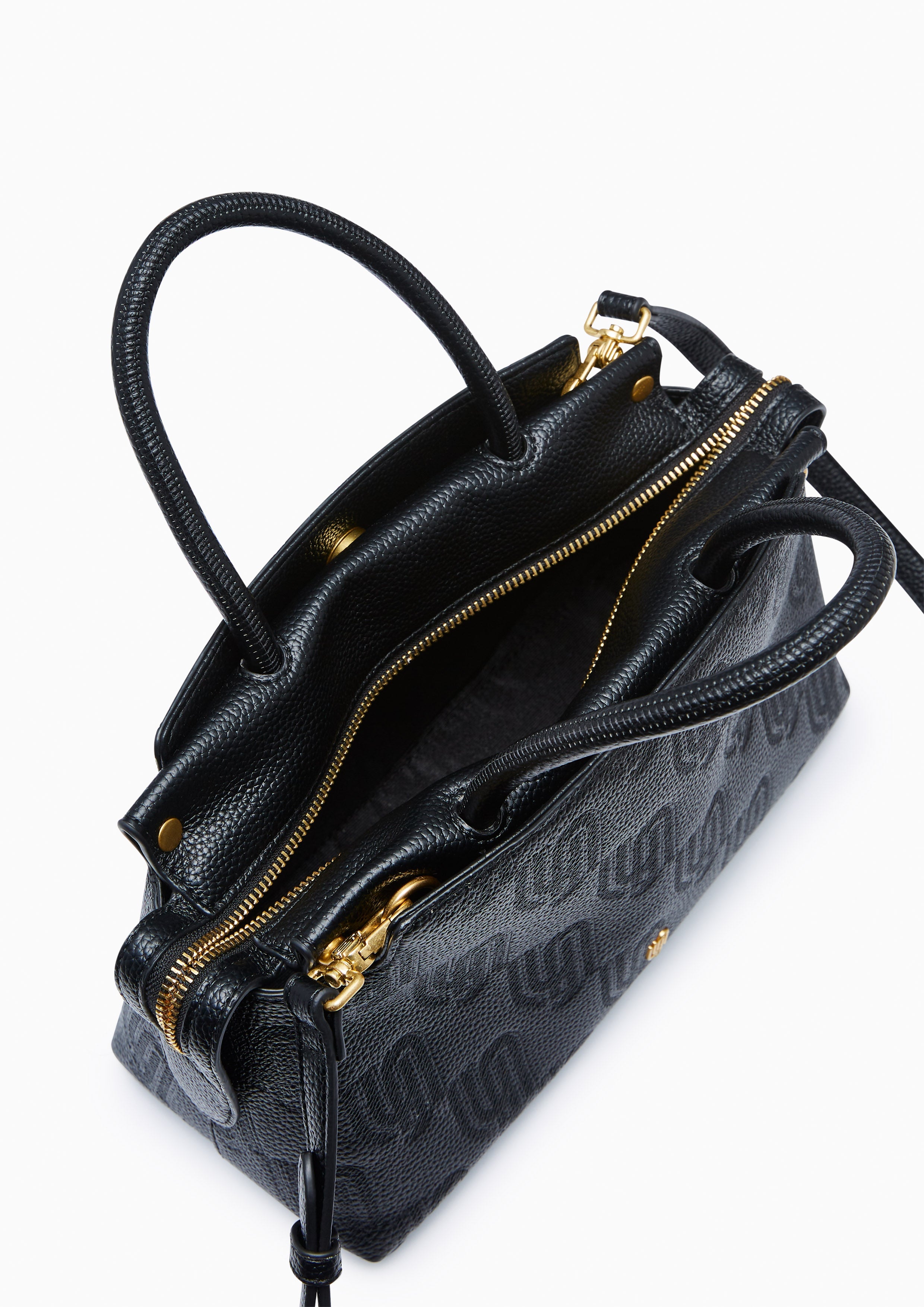 Blondie Infinite Top Handle M Handbag - Black