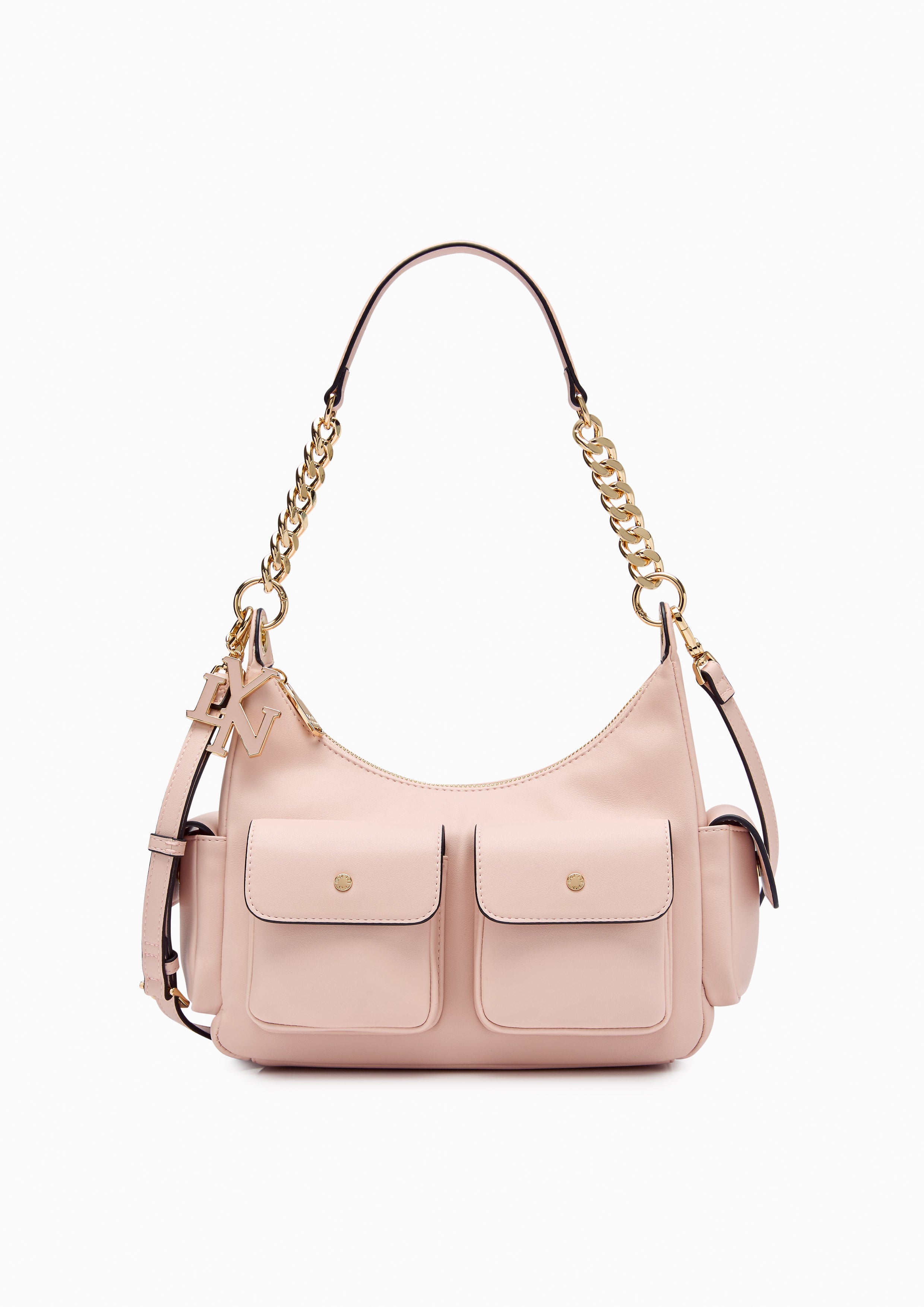 Renny  M Shoulder Bag - Nude
