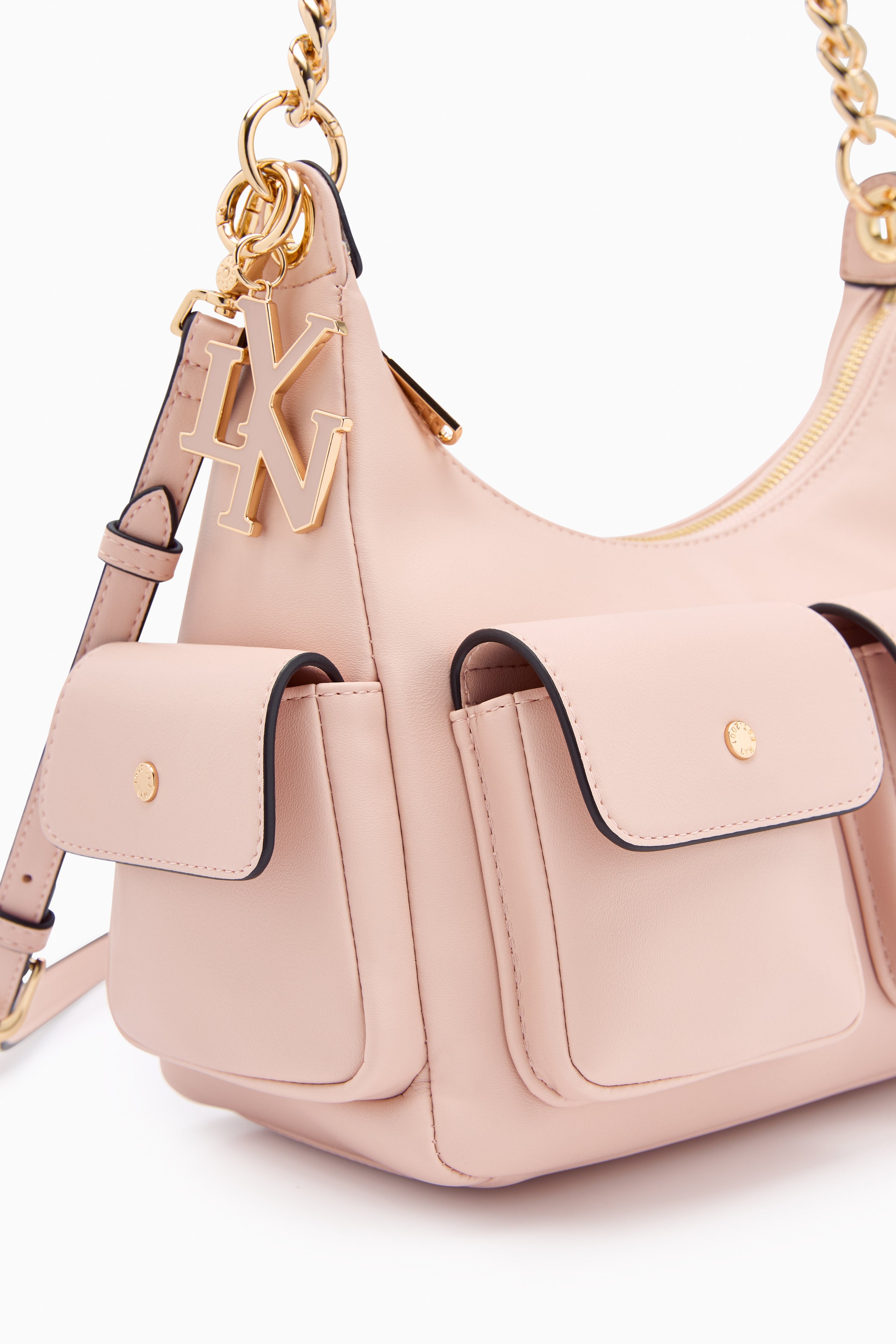Renny  M Shoulder Bag - Nude