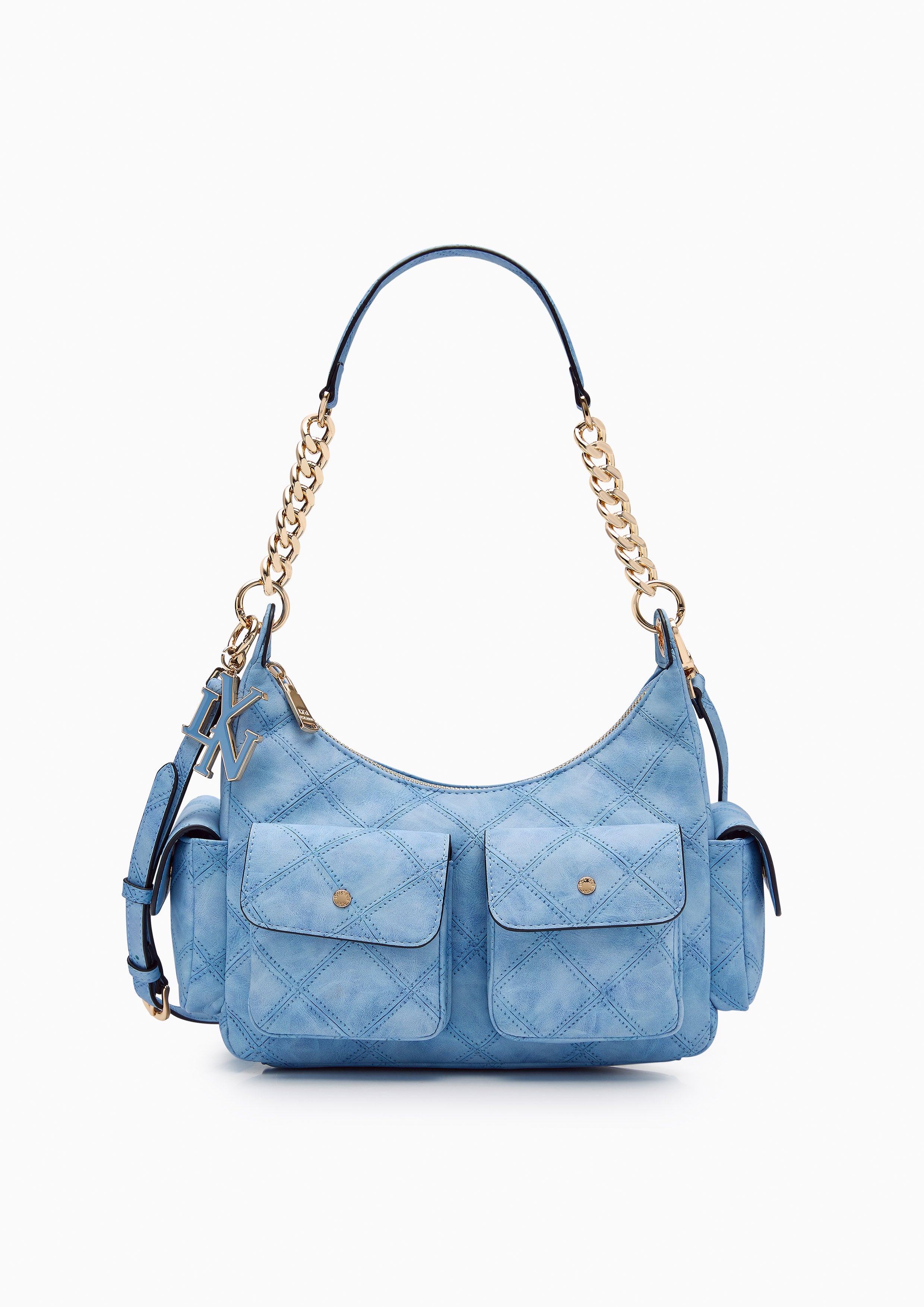 Renny  M Shoulder Bag - Blue Variation 2