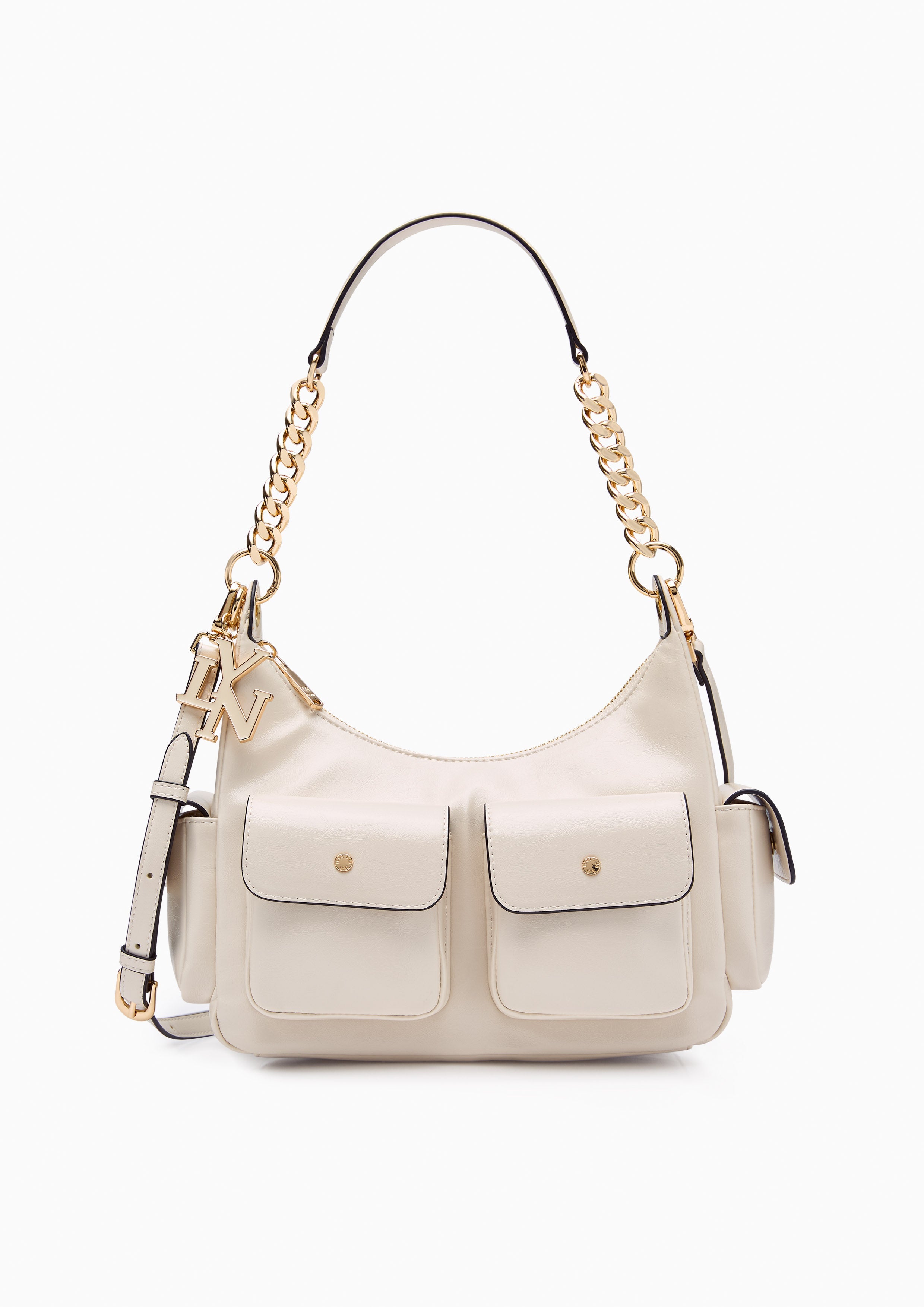 Renny  M Shoulder Bag - Ivory
