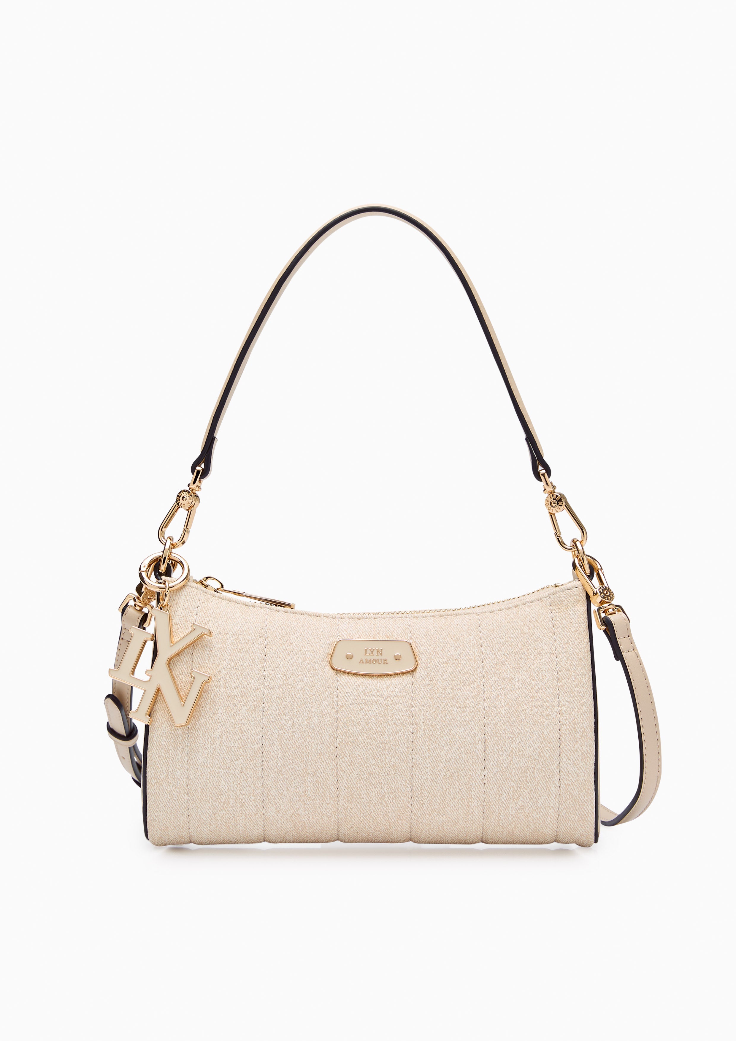 Renny  S Shoulder Bag - Light Beige