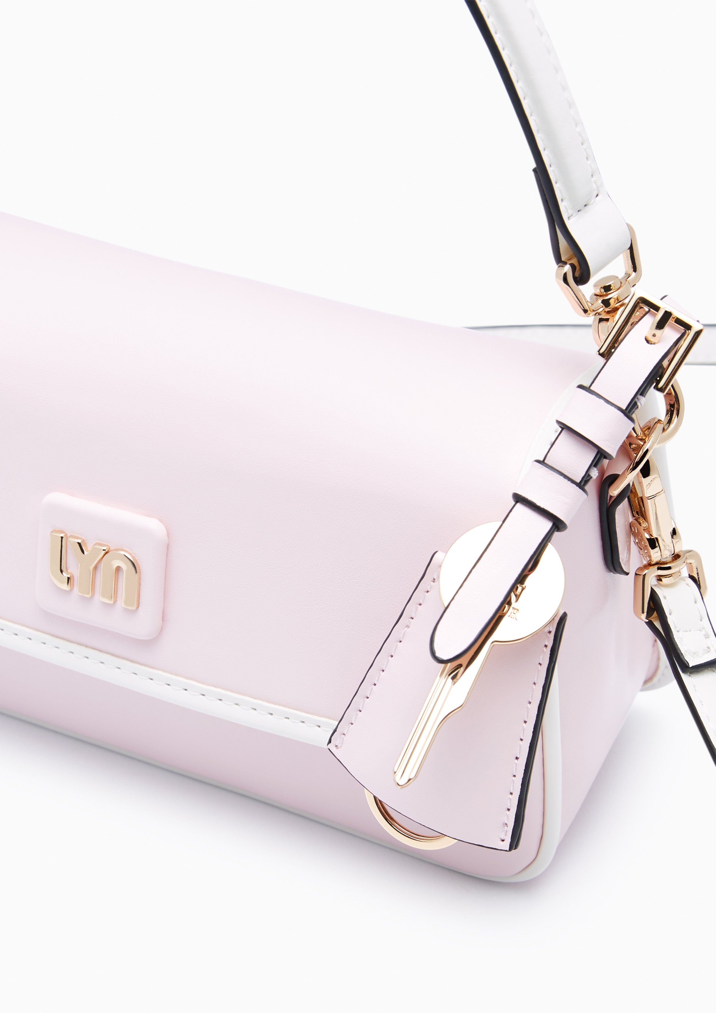 Thalia  S Crossbody Bag - Light Pink