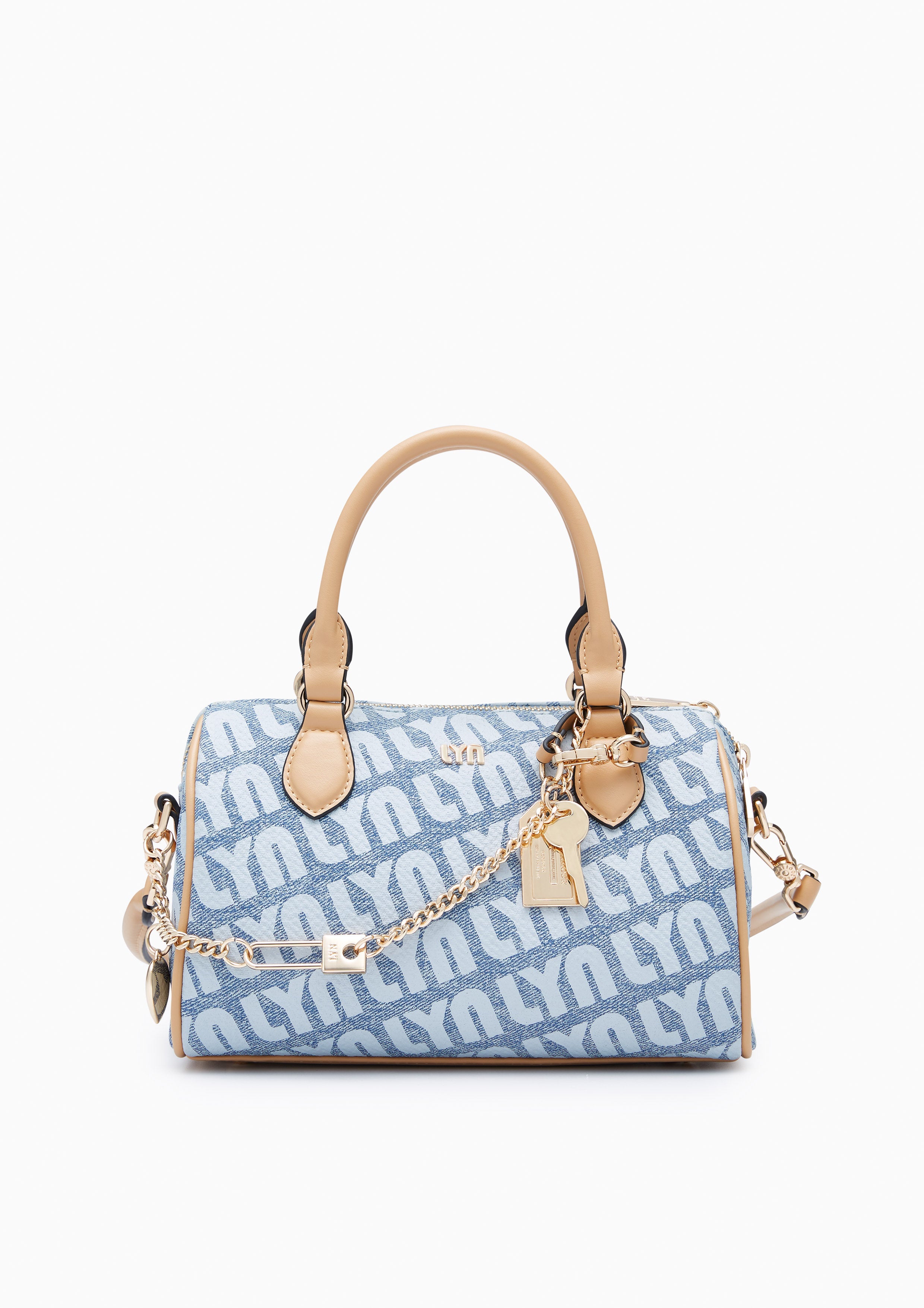 Tinashe S Crossbody Bag - Printed Blue Variation 2
