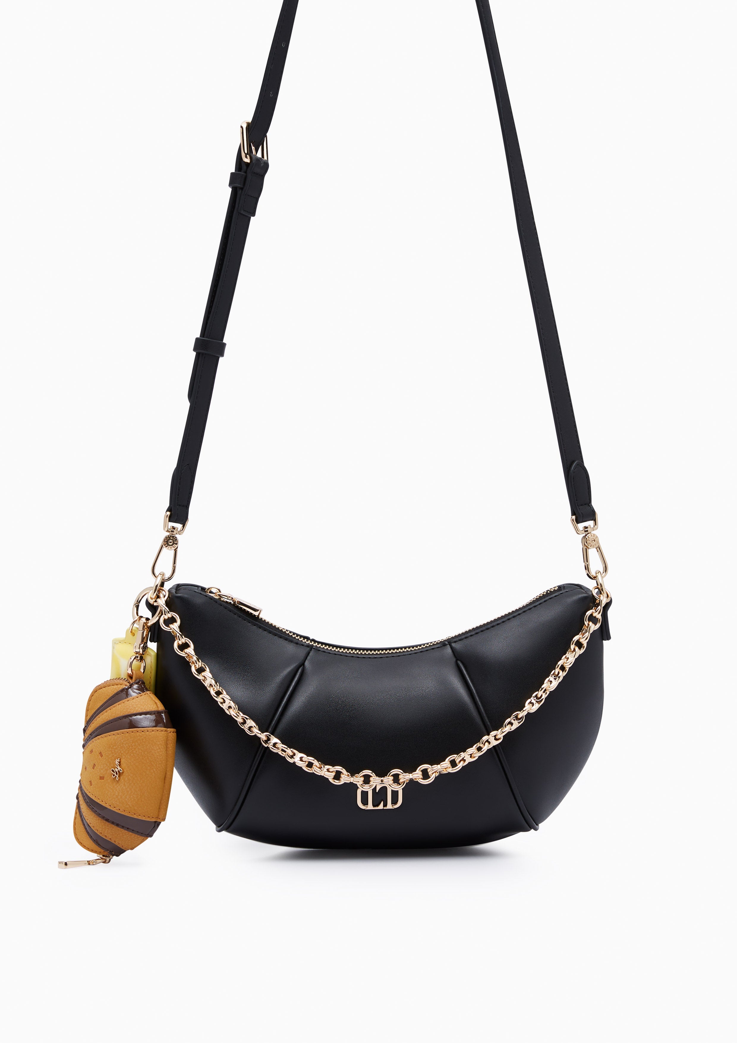 Shi-O Crossbody Bag - Black