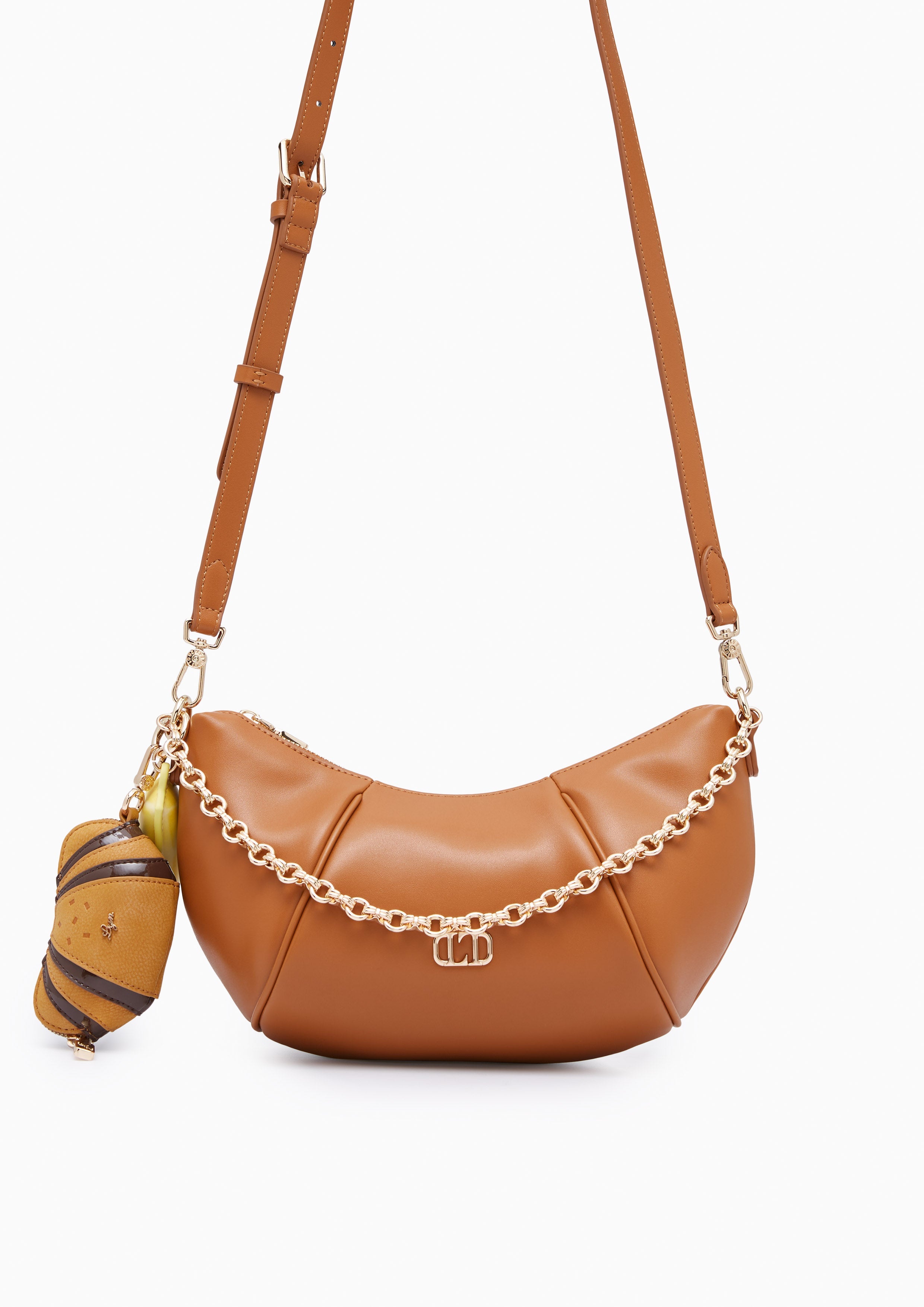 Shi-O Crossbody Bag - Brown