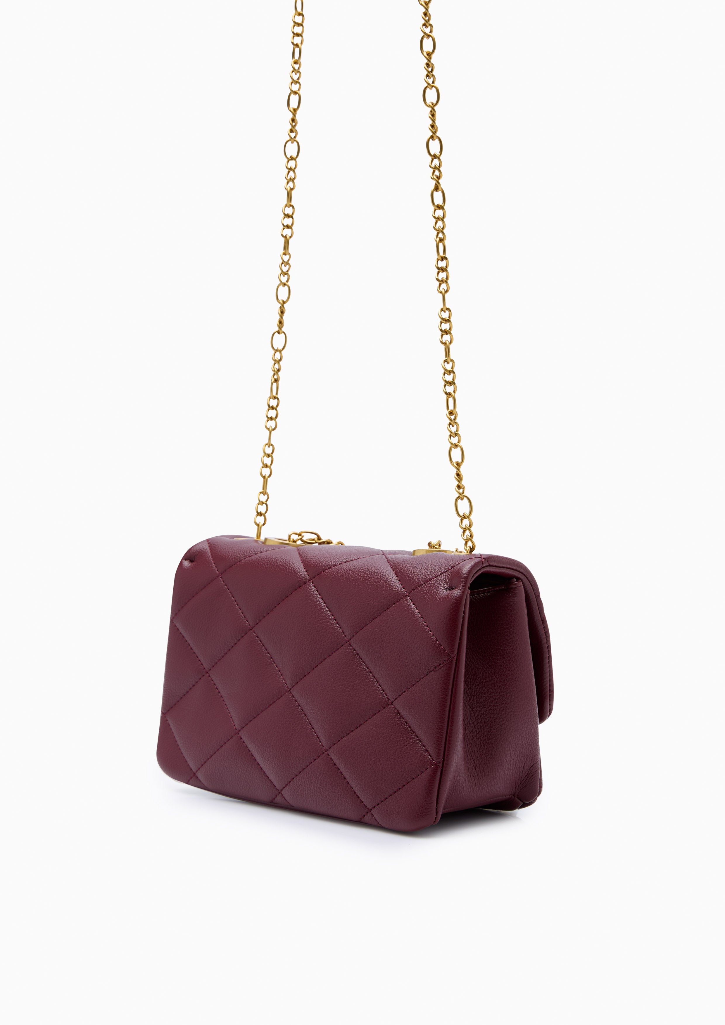 Casey  M Crossbody Bag - Dark Red