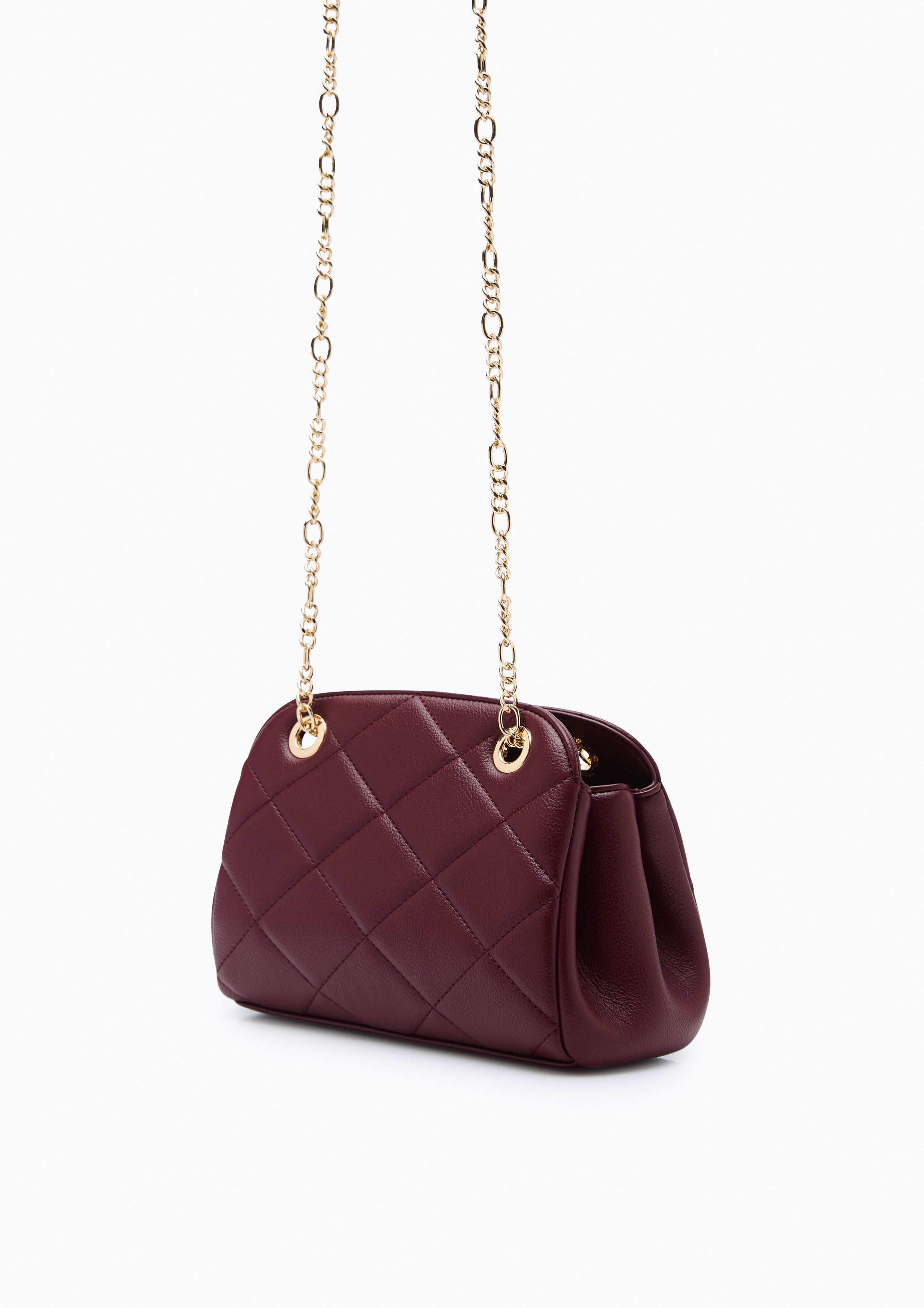 Casey Mini  Shoulder Bag - Dark Red