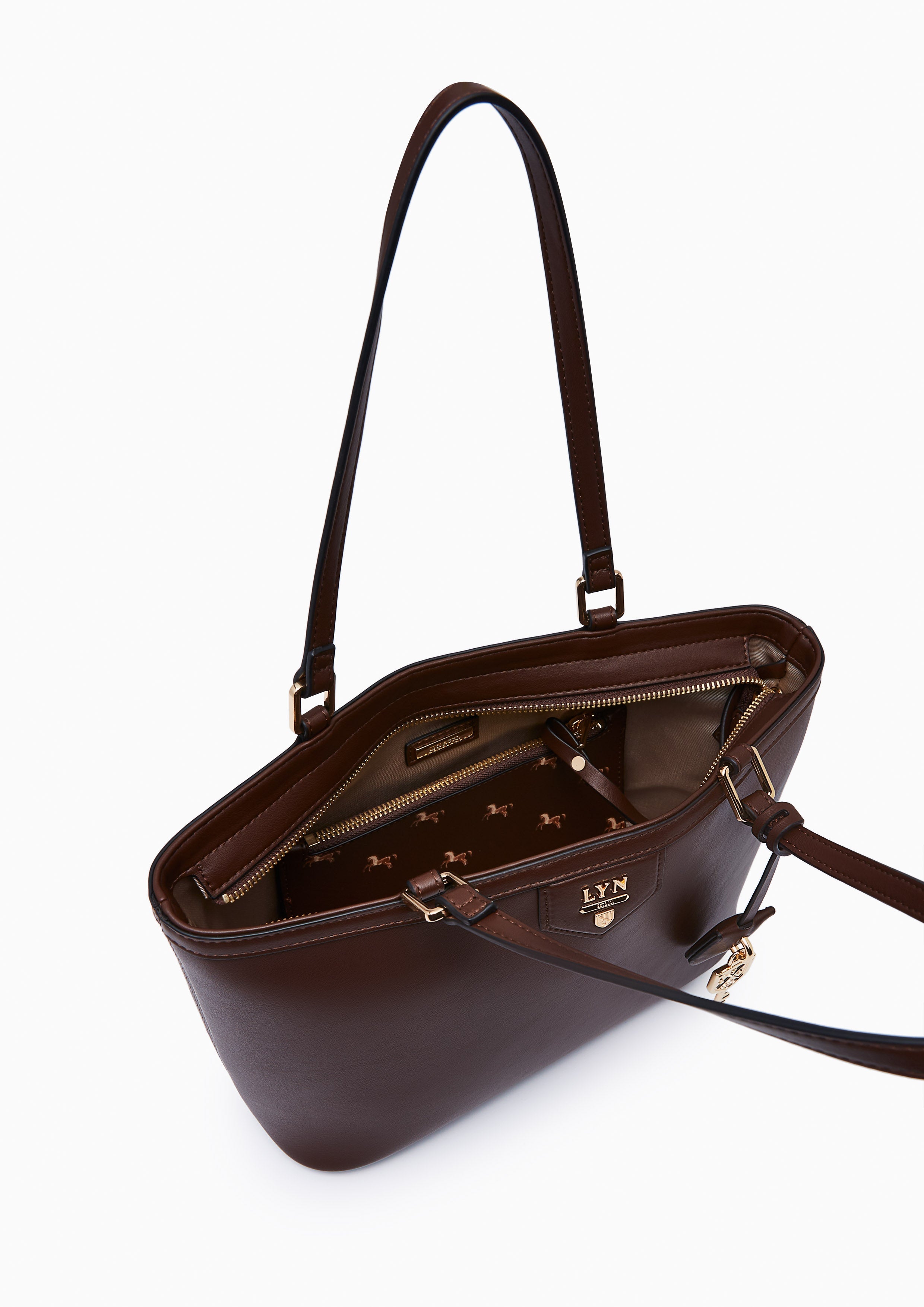 Re-Edit Mustang  M Tote Bag - Dark Brown