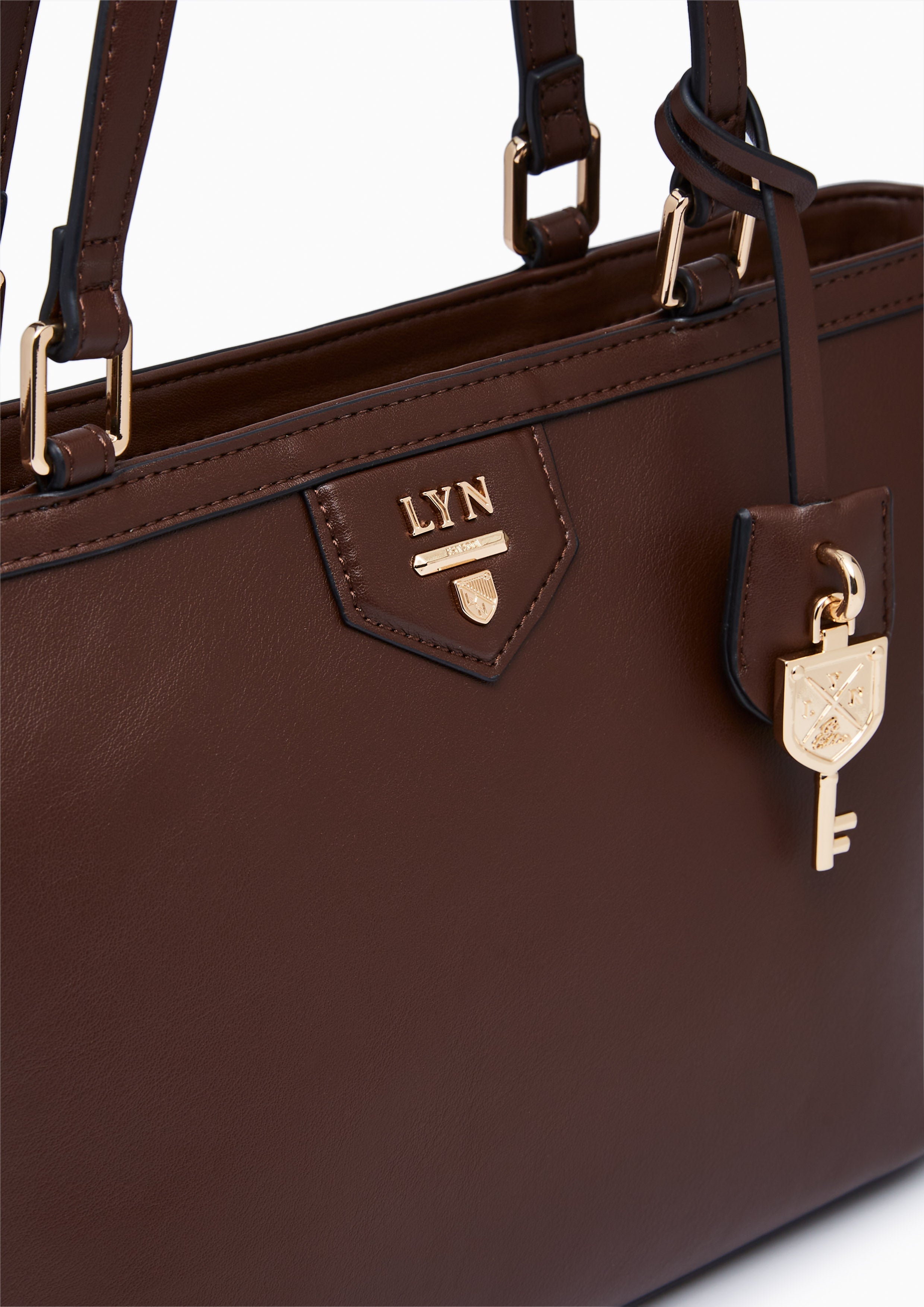 Re-Edit Mustang  M Tote Bag - Dark Brown