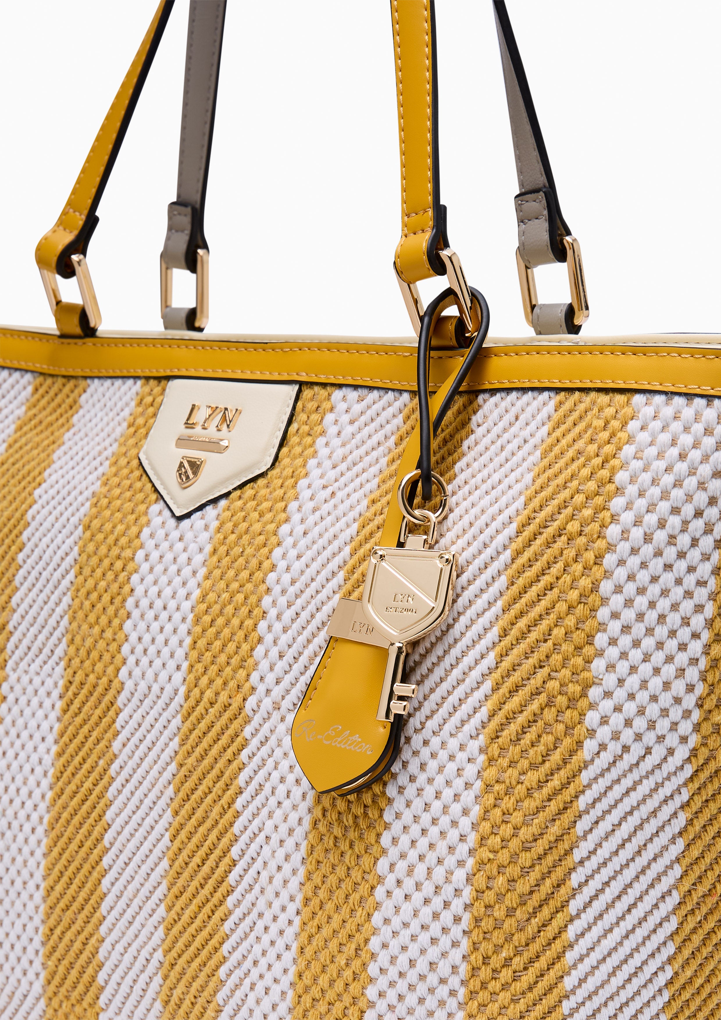 Re-Edit Holiday L Tote Bag - Yellow