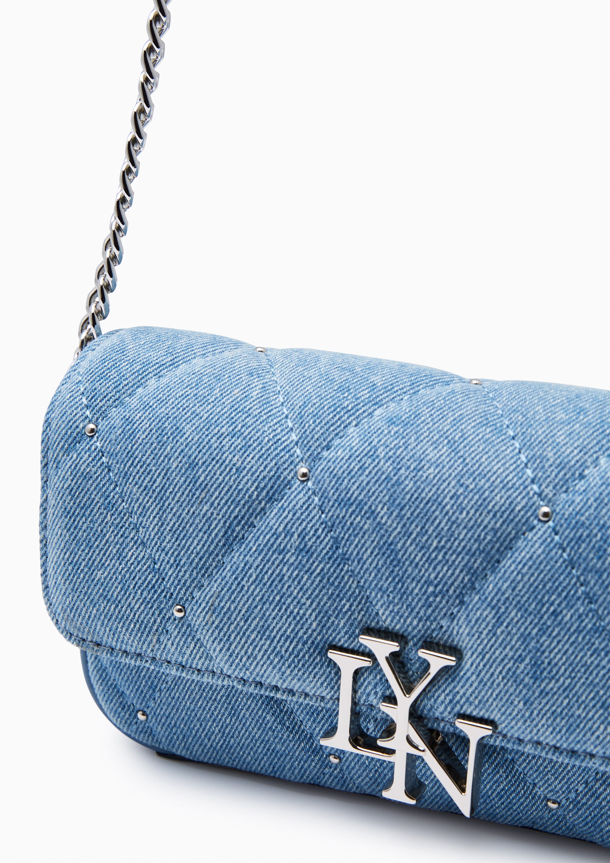 Rexha Denim   Crossbody Bag - Blue Variation 2