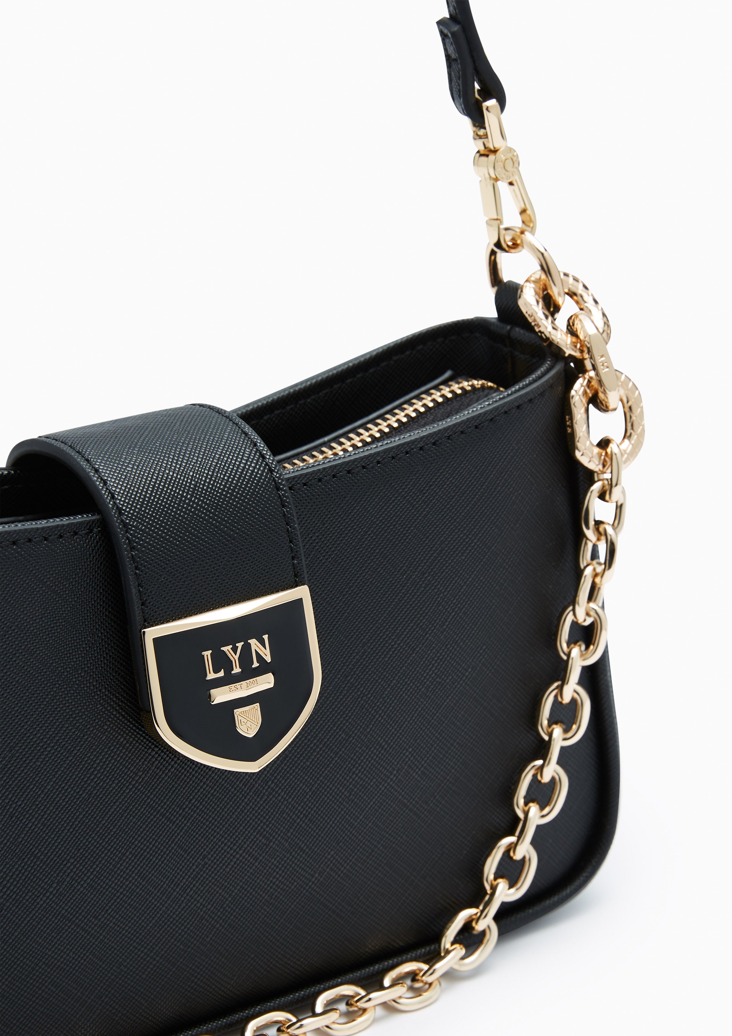 Re-Edit Casia Athella Shoulder Bag - Black