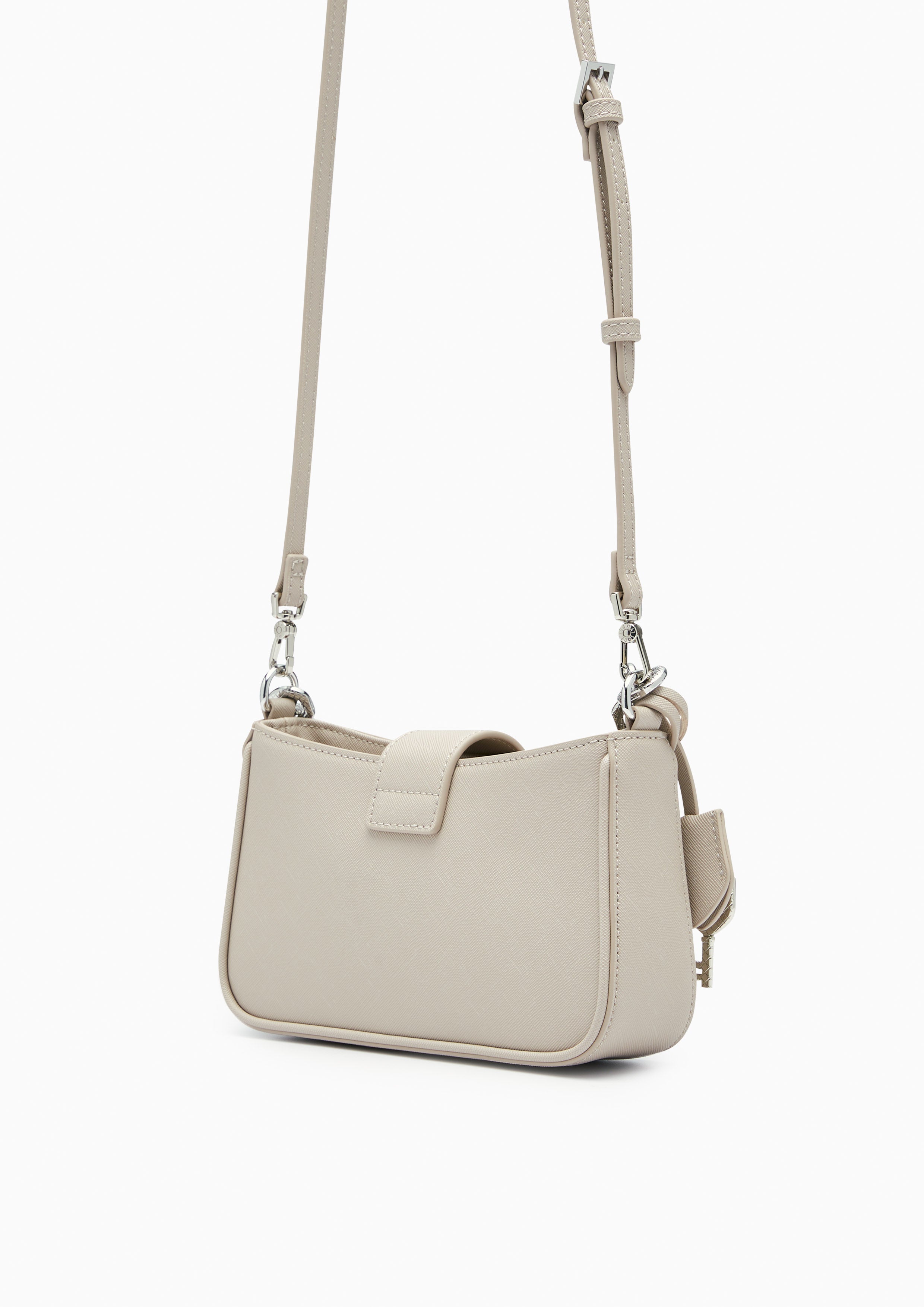 Re-Edit Casia Athella Shoulder Bag - Light Grey