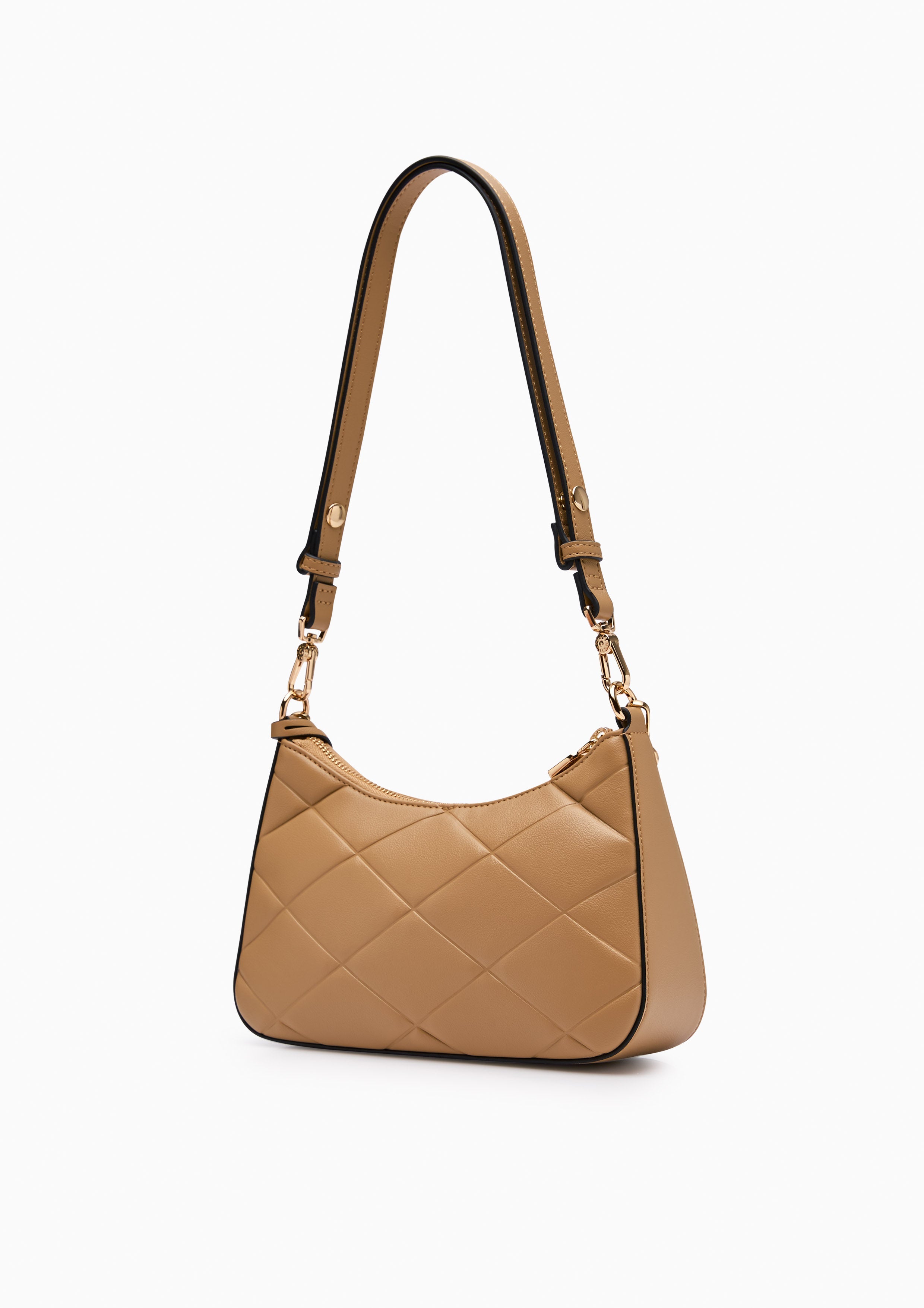 Re-Edit Rosee Emb S Shoulder Bag - Brown