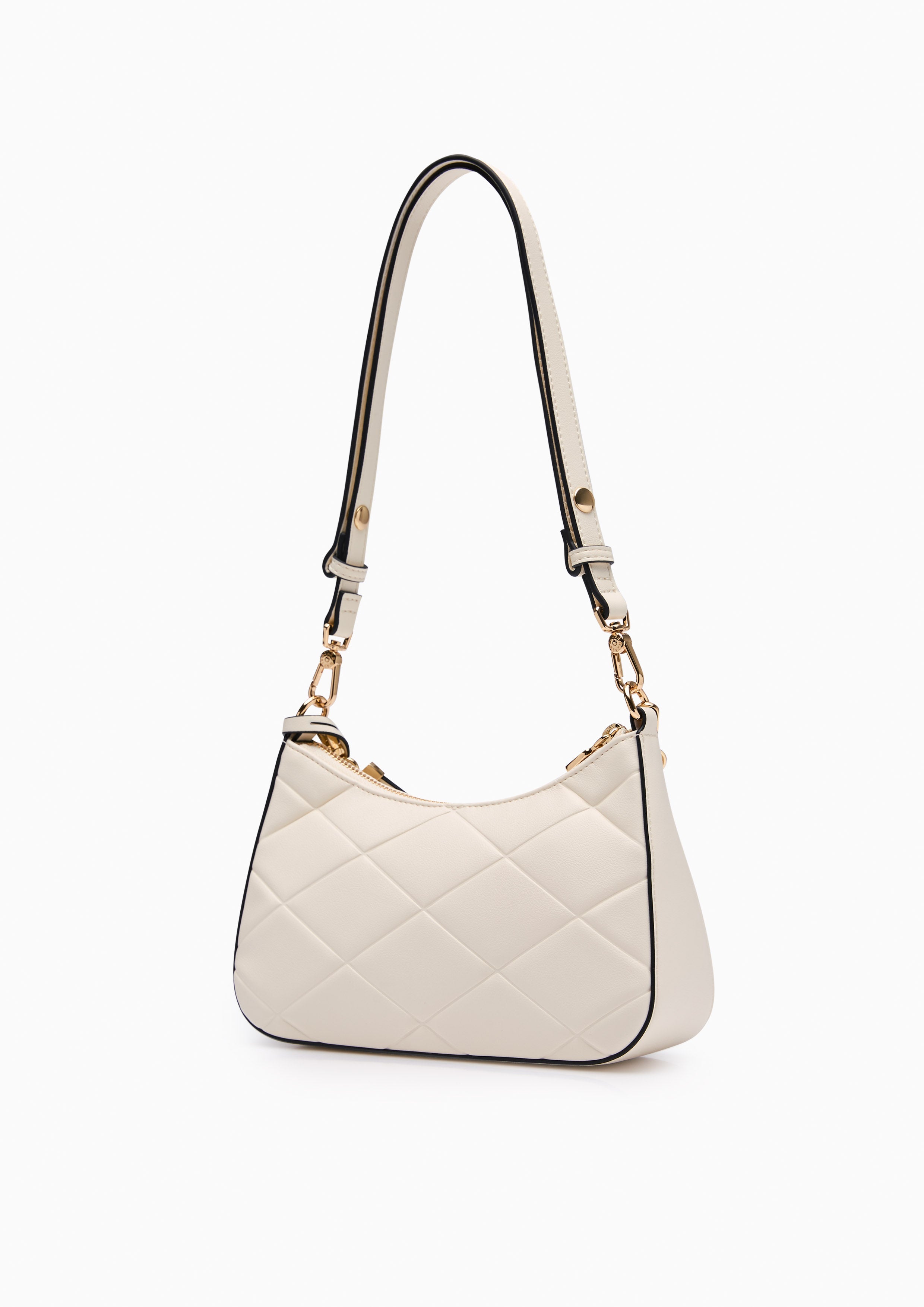 Re-Edit Rosee Emb S Shoulder Bag - Ivory