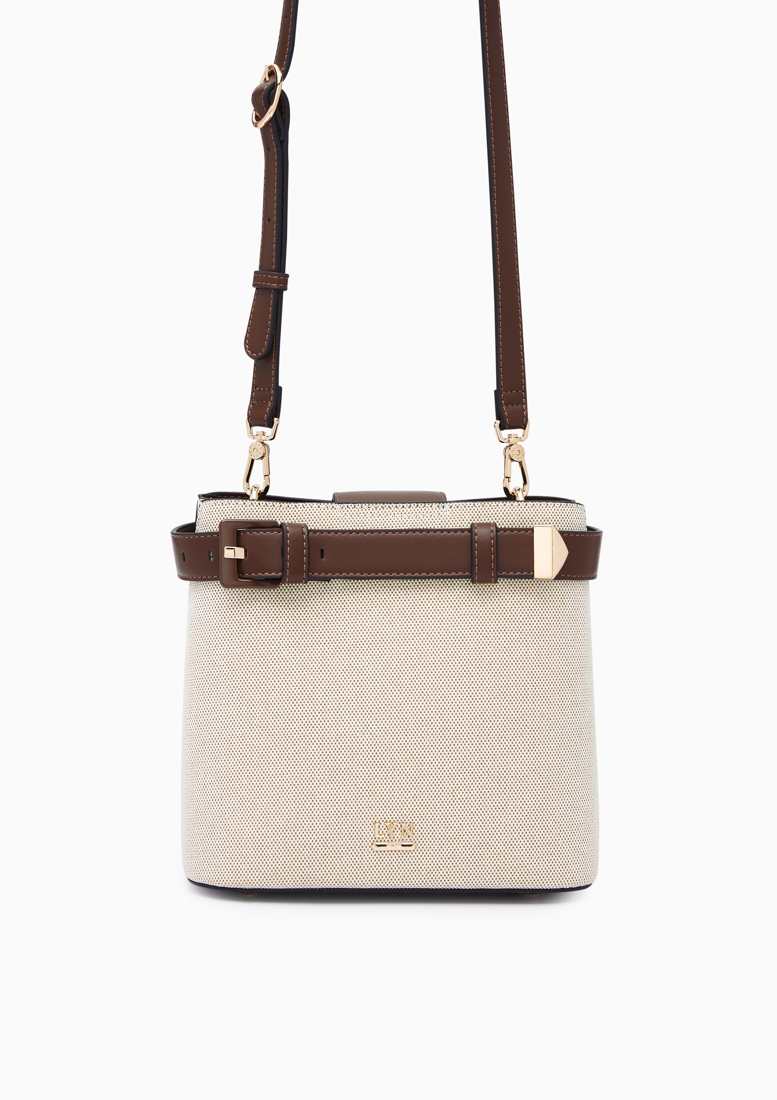 Marshall  L Bucket Bag -  Brown