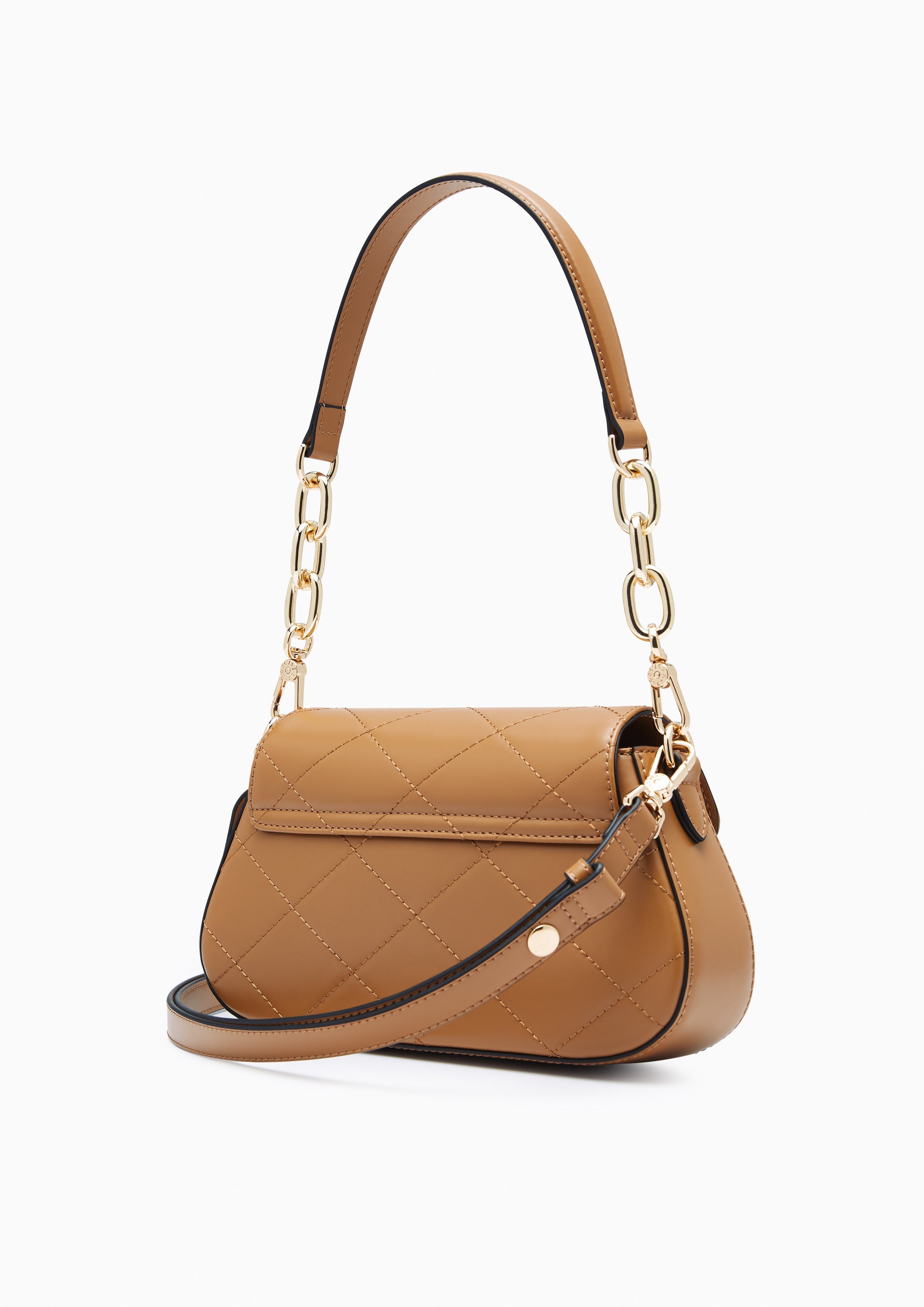 Alenza S Shoulder Bag - Brown
