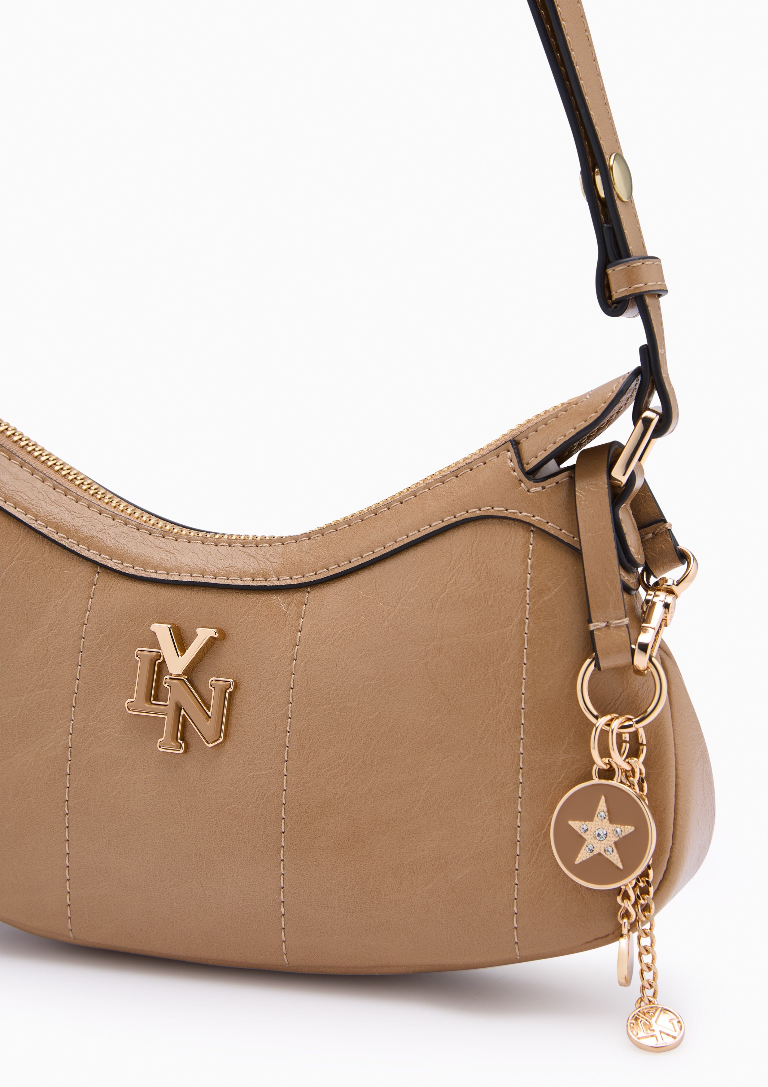 Bolinar  Xs Shoulder Bag - Dark Beige