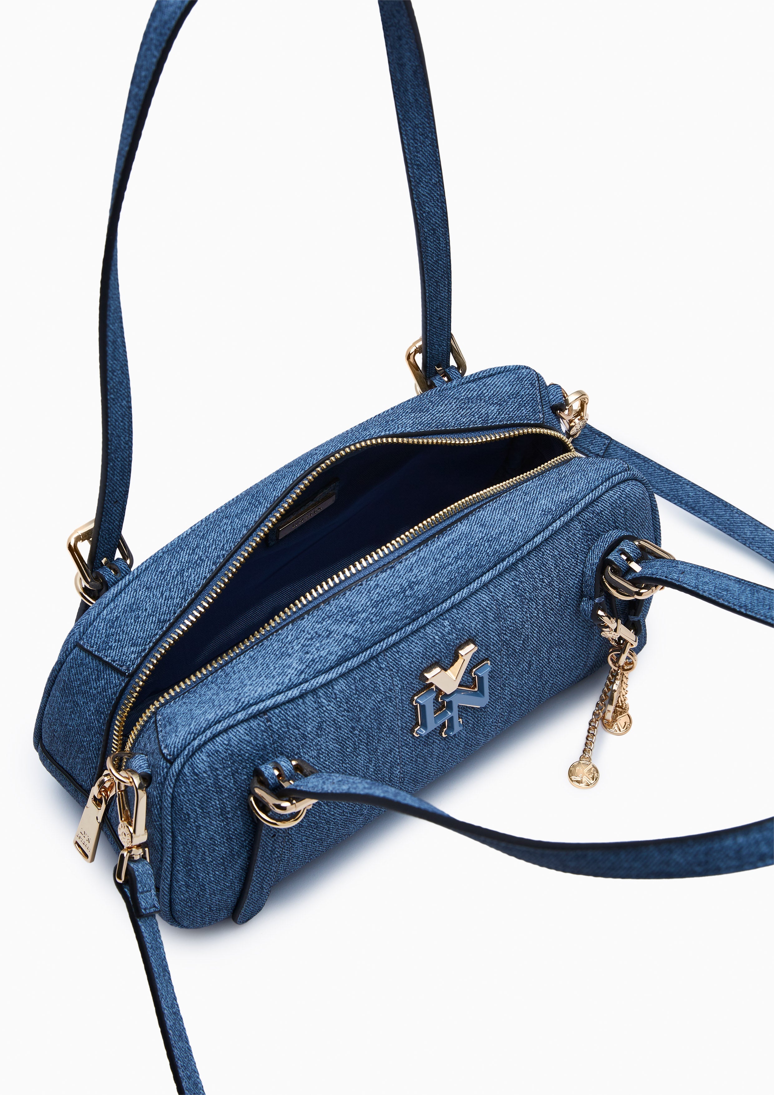 Bolinar M Shoulder Bag - Blue Variation 2