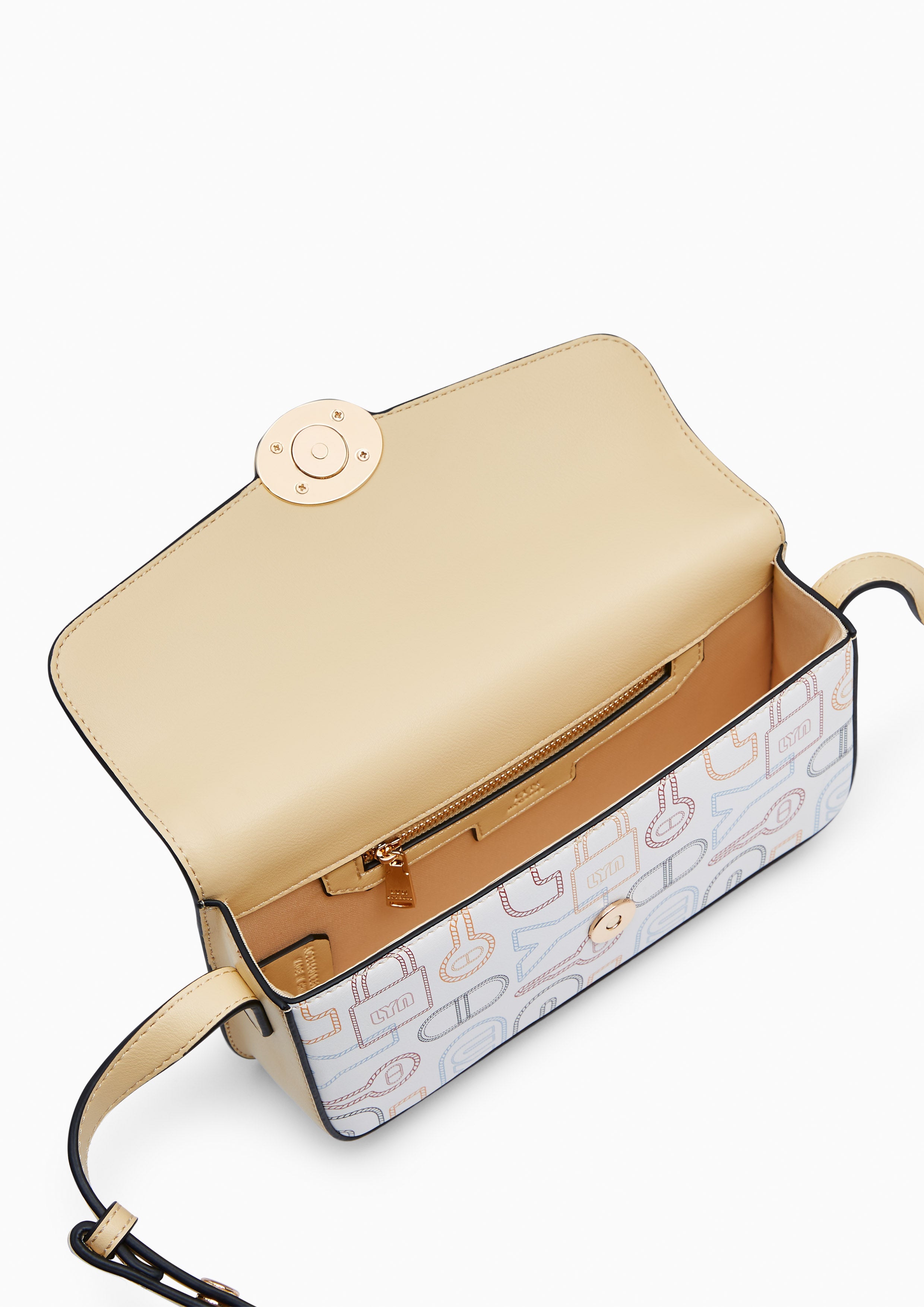 Jenson  Crossbody Bag - White Variation 2