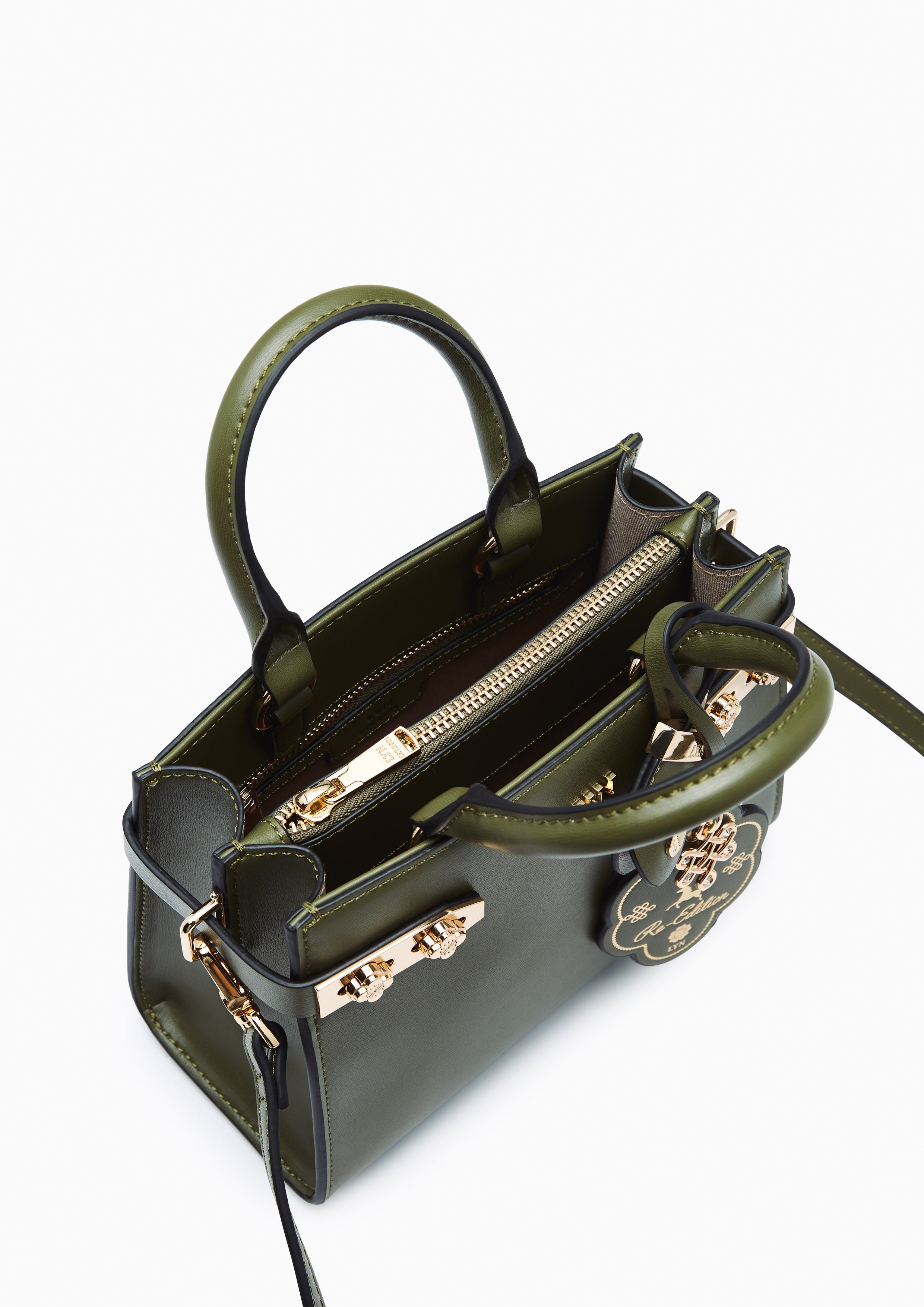 Re-Edit Bliss Handle S Crossbody Bag - Green