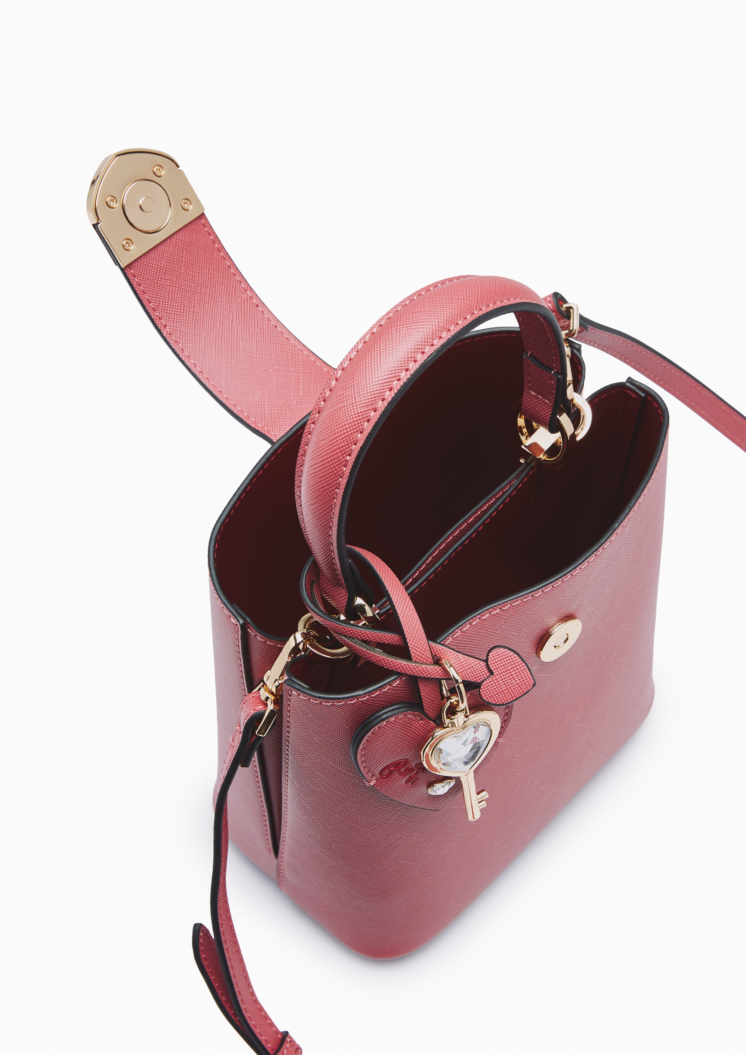 Re Love Astraea S Bucket Bag - Dark Pink