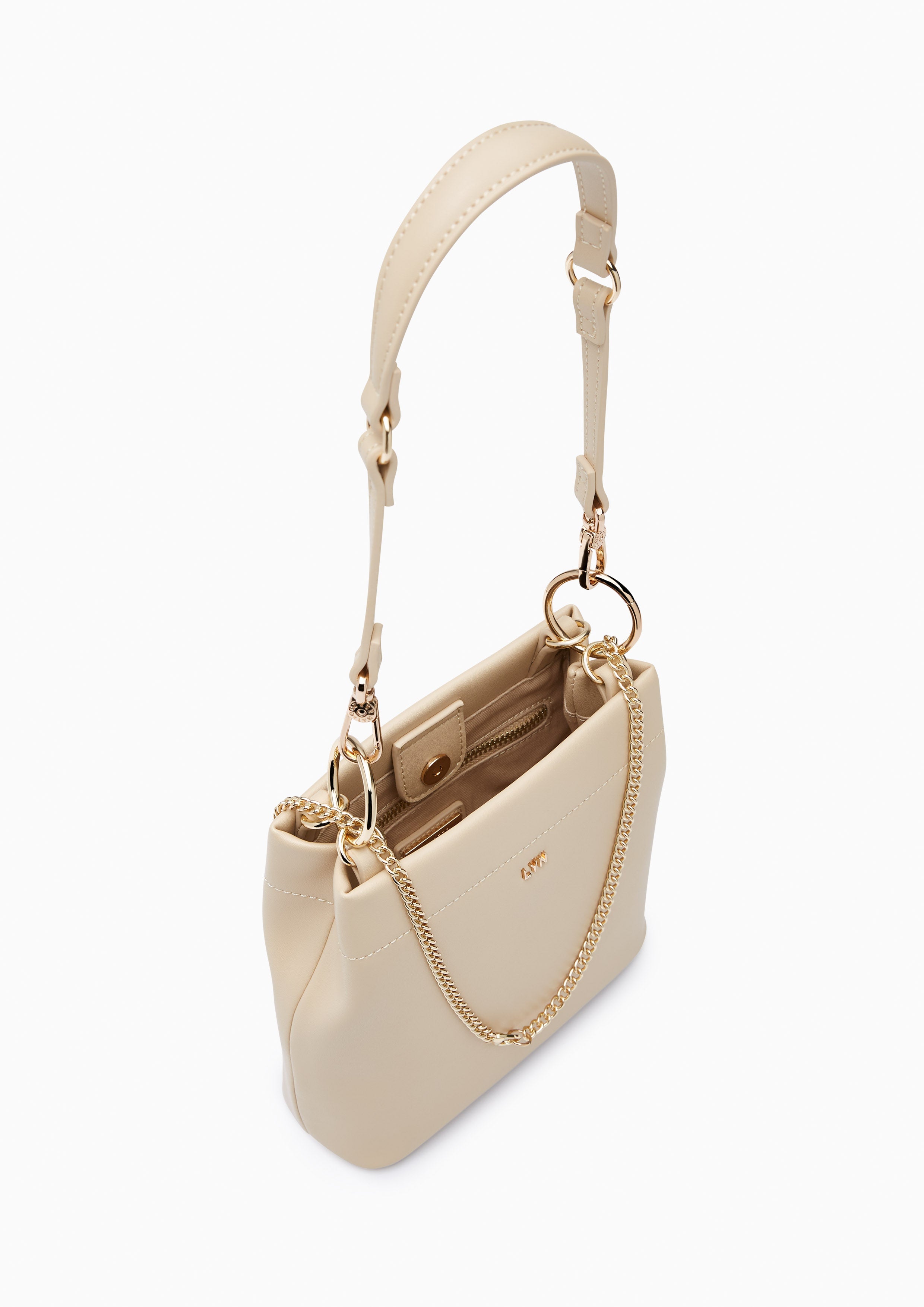Pista  Crossbody Bag - Light Beige